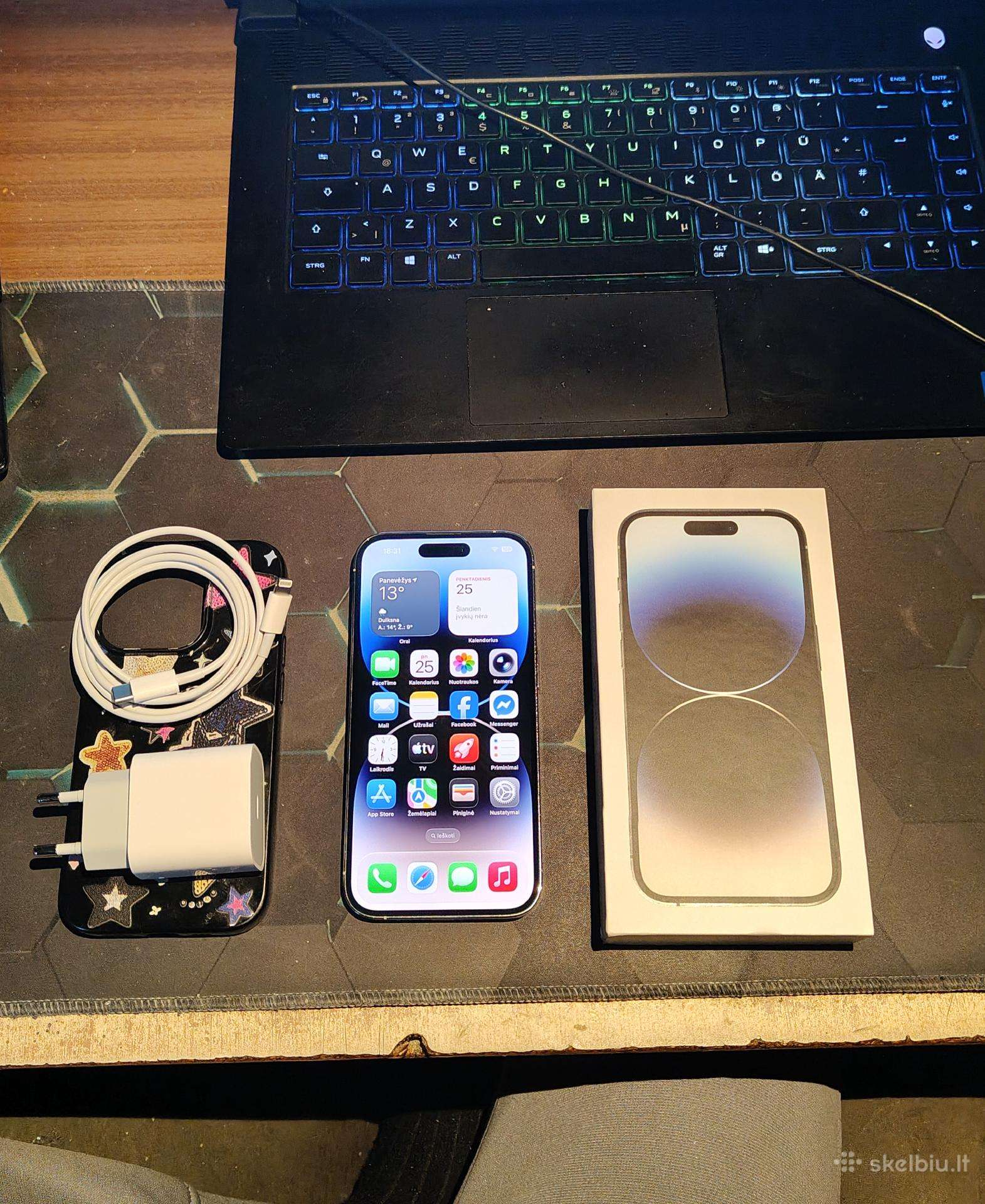 iPhone 14 Pro Silver 256gb