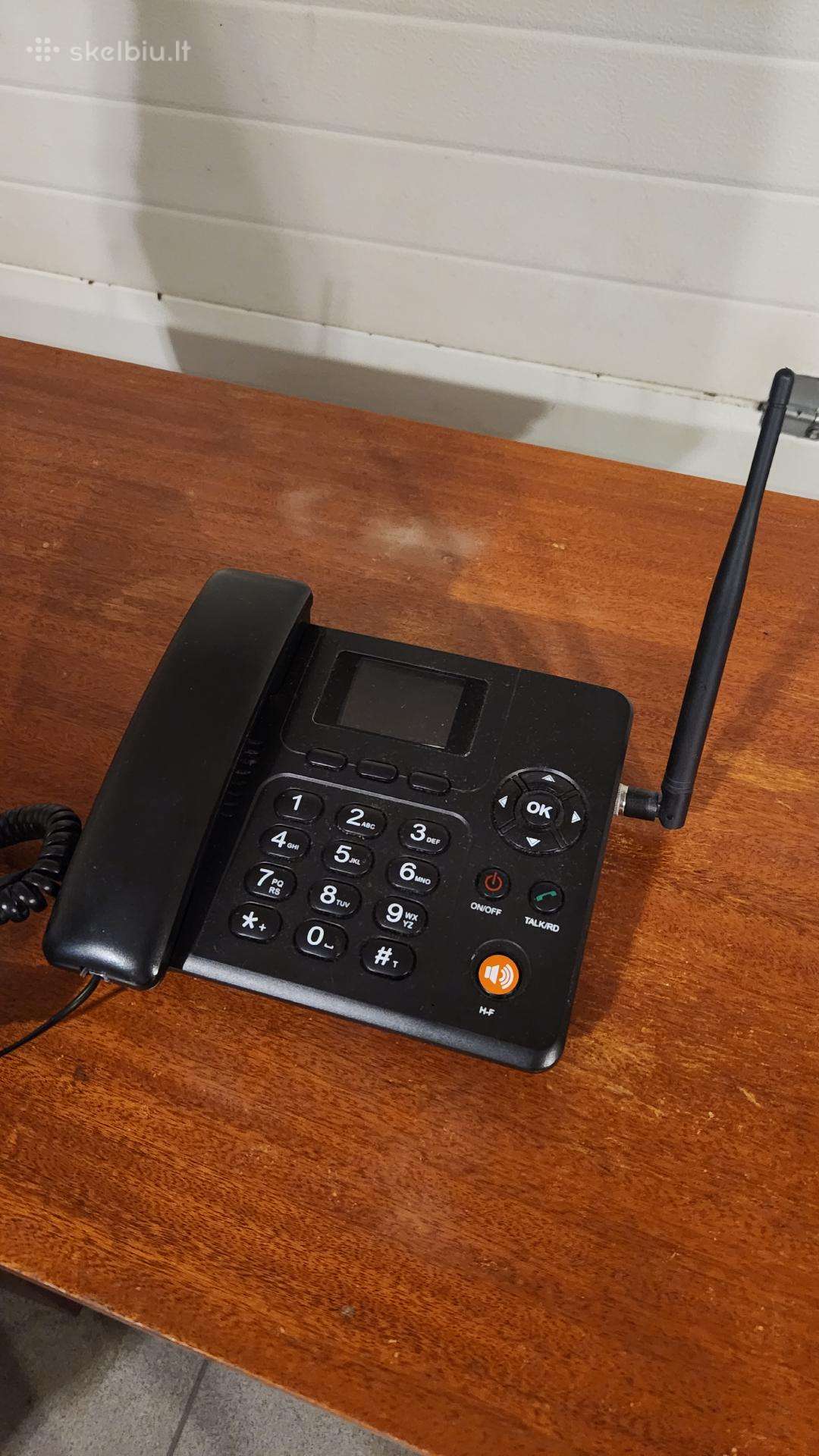 Lte stacionarus belaidis telefonas su Sim korte