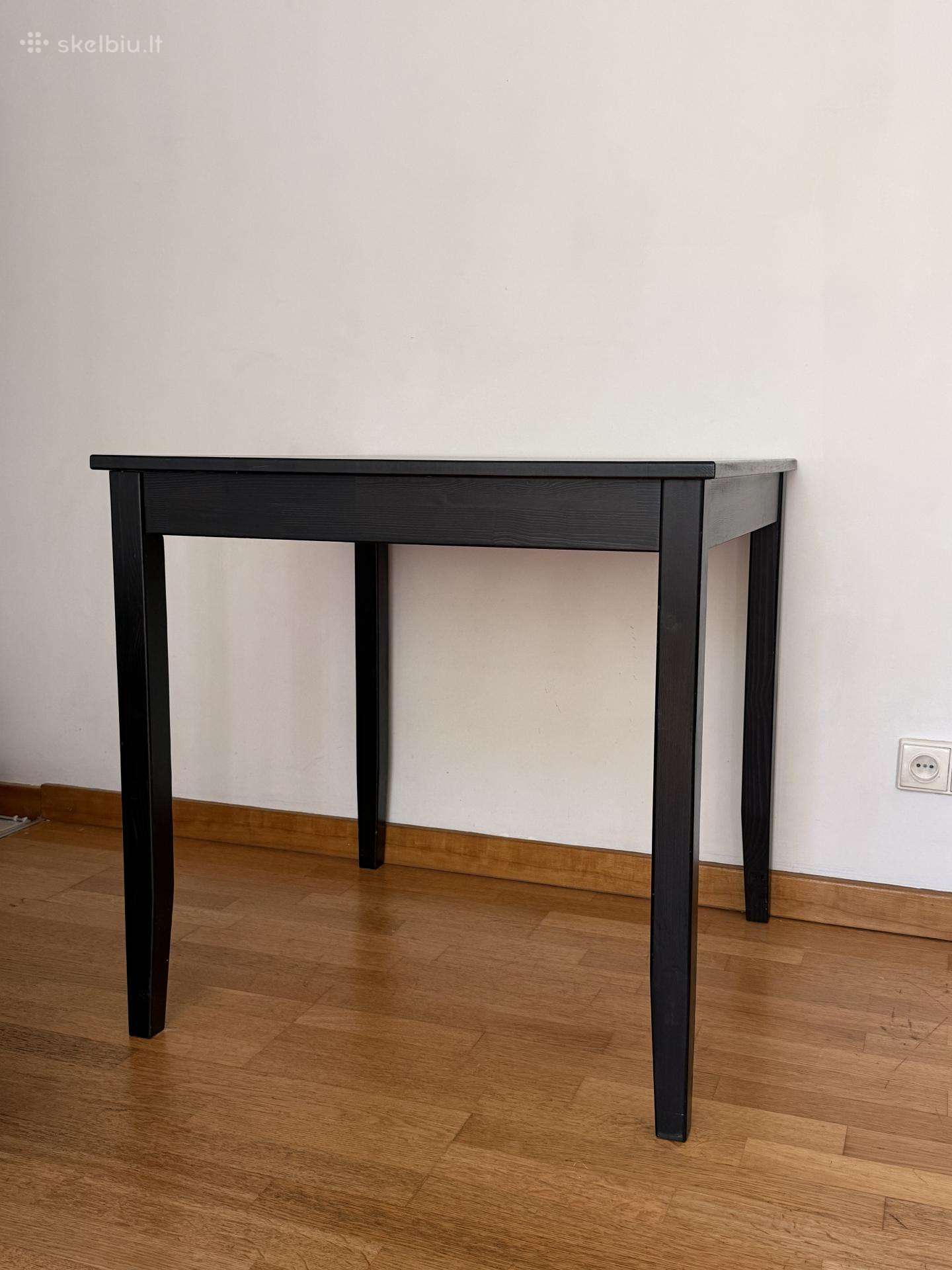 Ikea Lerhamn medinis valgomojo stalas