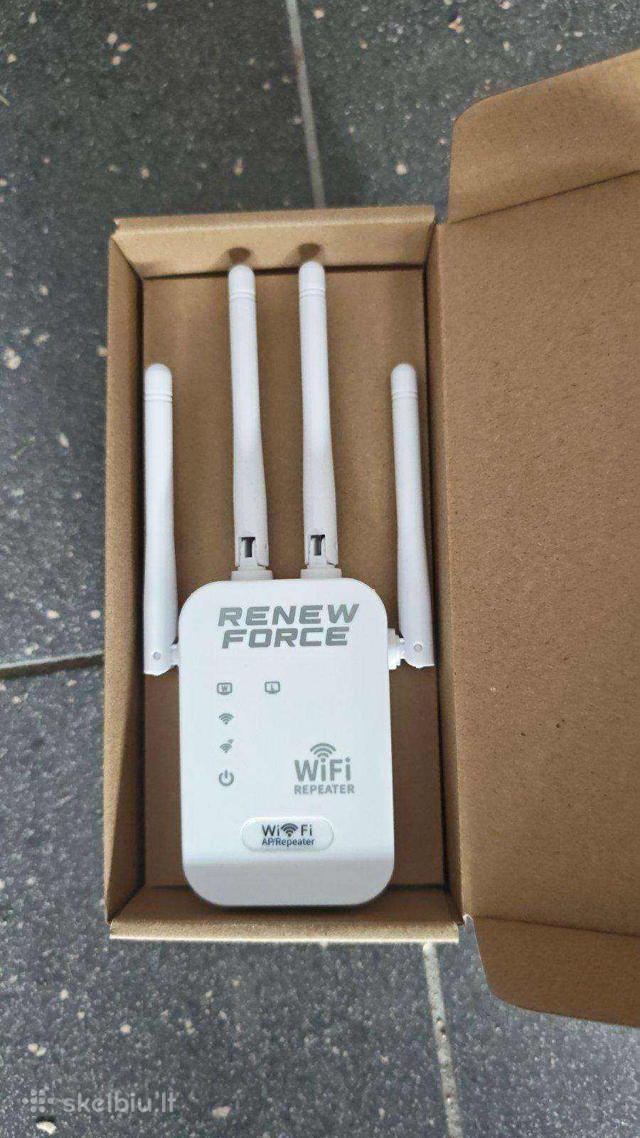 WiFi signalo kartotuvas-stiprintuvas (repeateris)