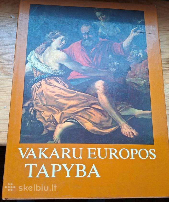 Knyga 1982m. Vakarų Europos tapyba
