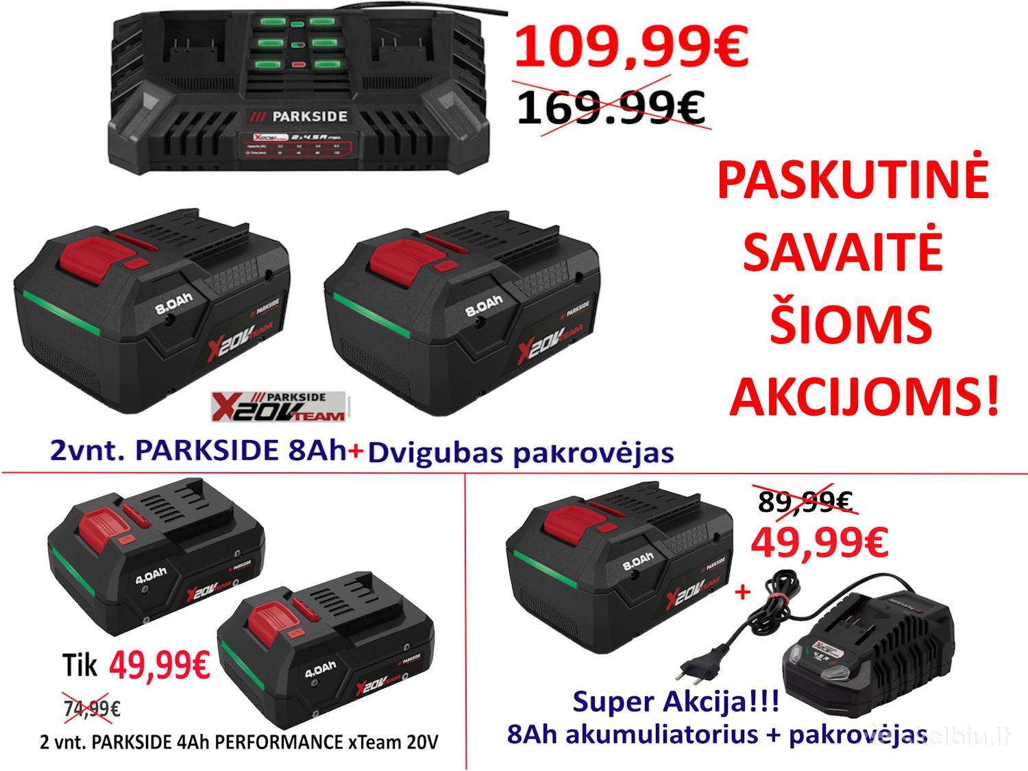 Akcijos galioja tik šią savaitę!
