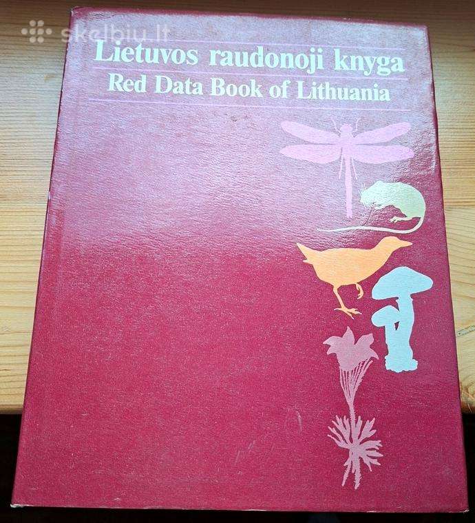 Knyga 1992m. Lietuvos raudonoji knyga