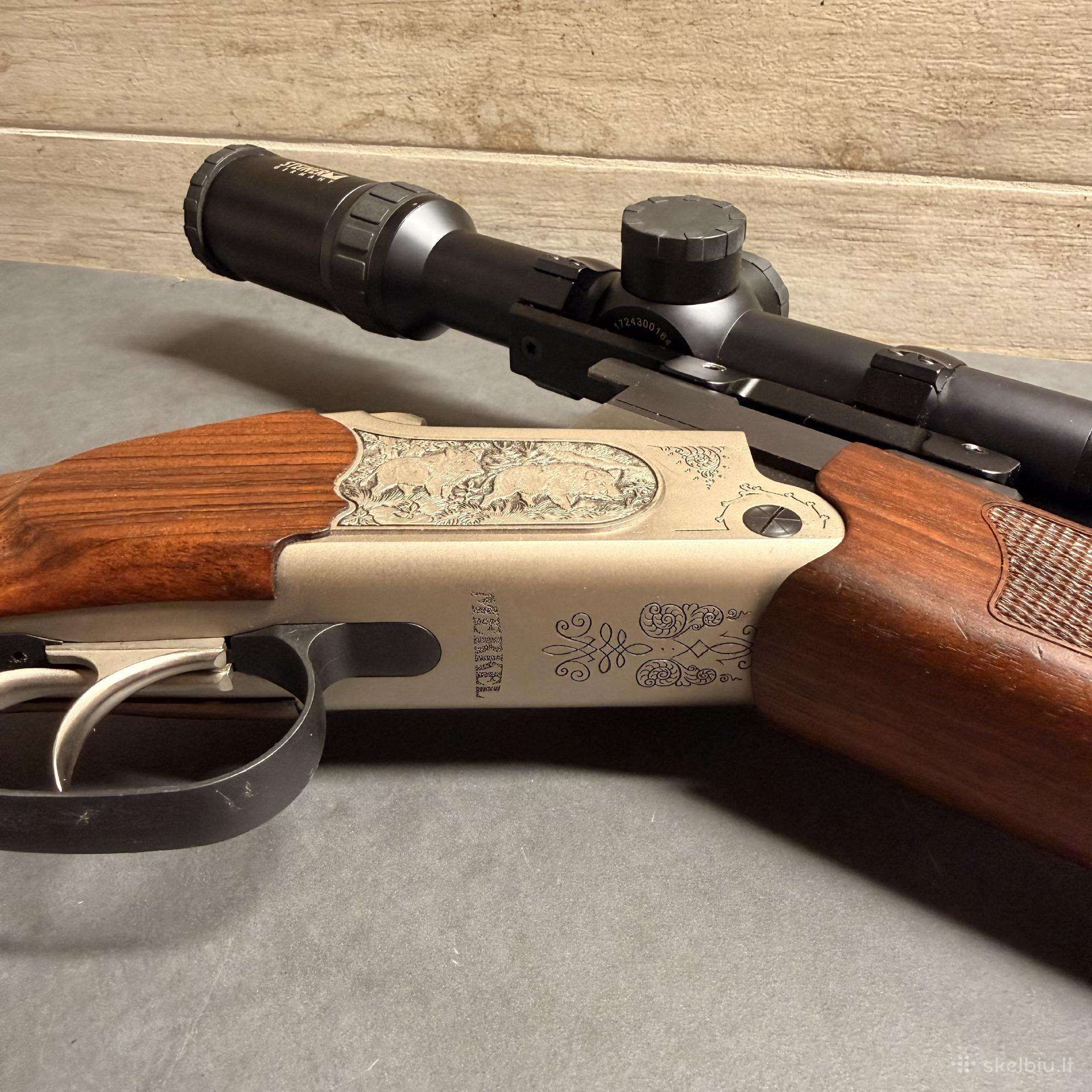 Merkel B3 (12/76 ir 9.3x74r) Steiner optika – Ma