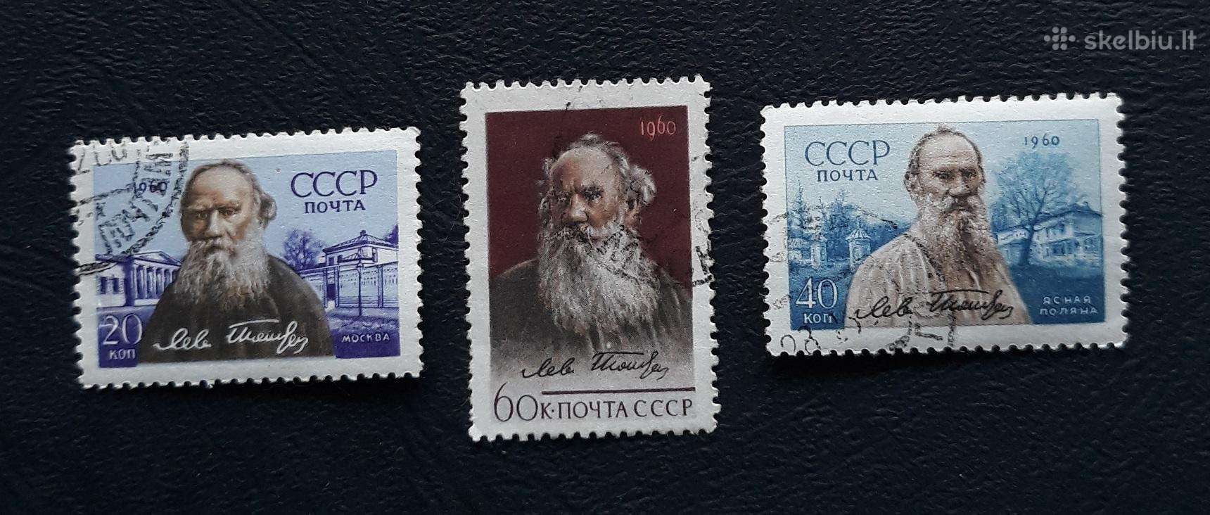CcCCCP 1960 2413-15 antsp L. Tolstoj / Literatūra