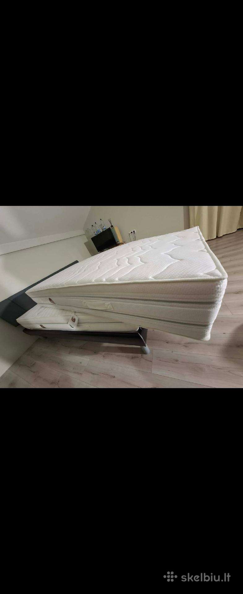 Maxi dydzio lova su naujais 30cm storio ciuziniais