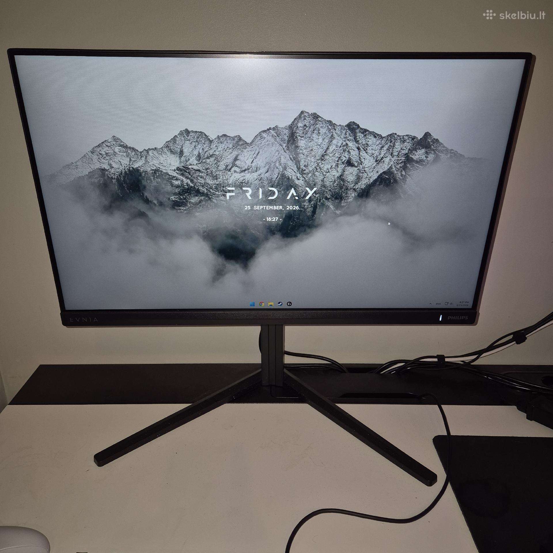 Philips Evnia 180hz monitoriai su garantija