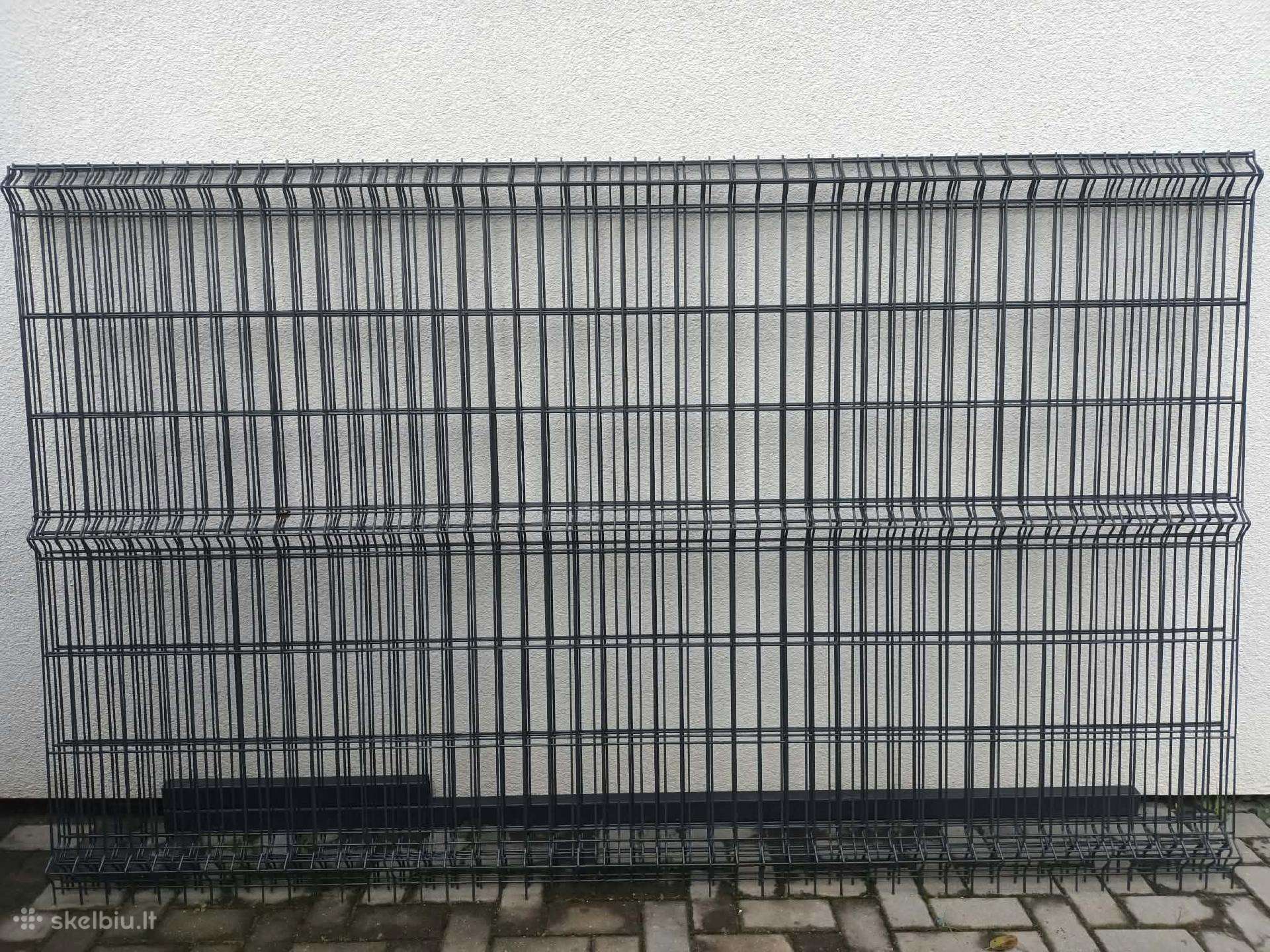 3D segmentas tvorai vielos storis: 5 mm
