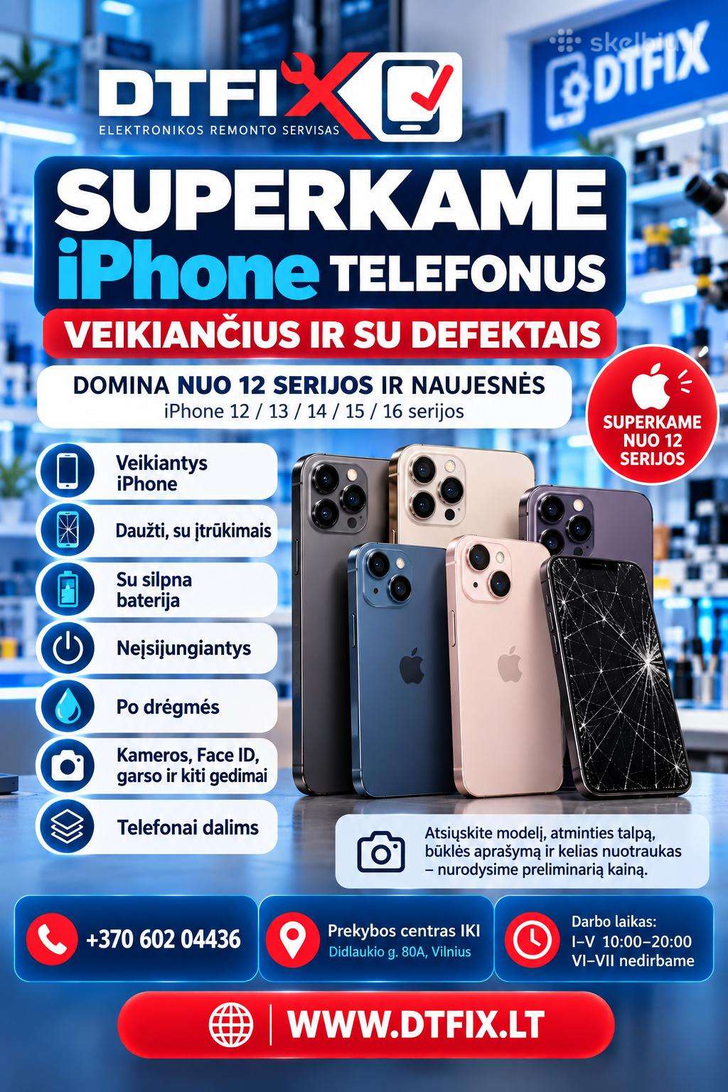 Superkame iPhone telefonus