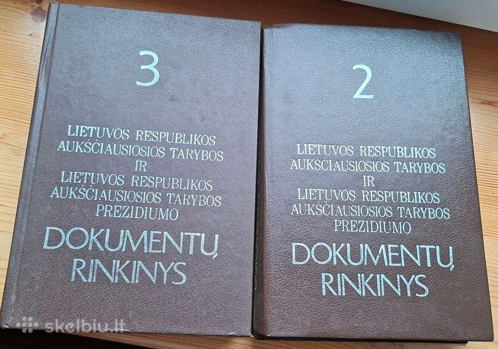 Knyga 1991m. Lietuvos dokumentų rinkinys 2+3