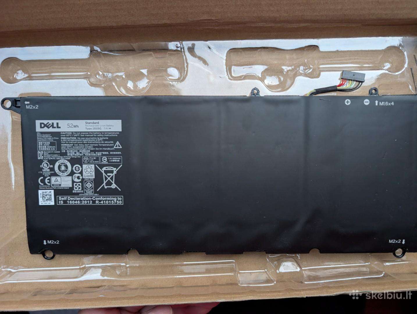 Originali Dell Xps 13 9343 / 9350 baterija Jd25g 5