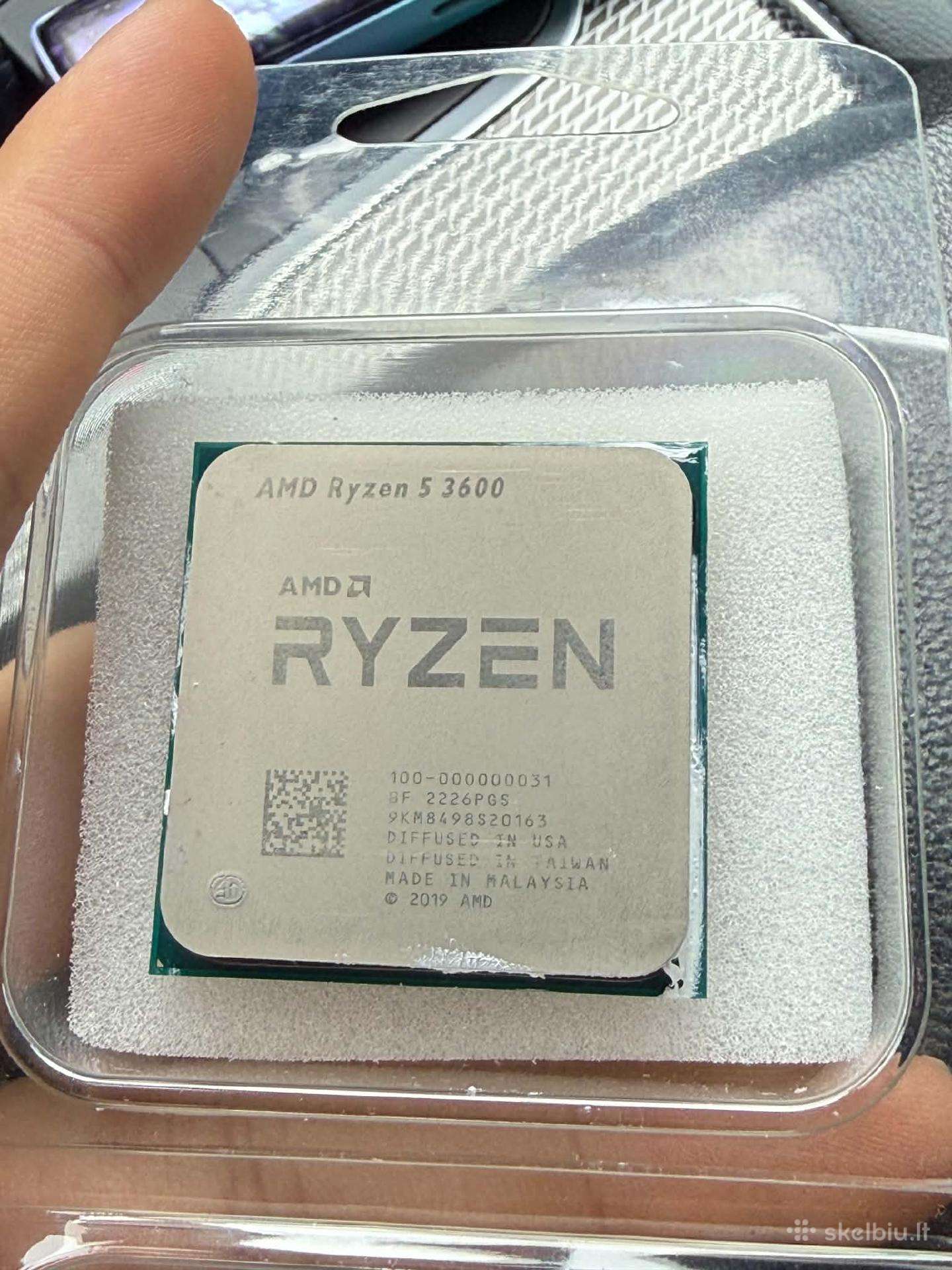 Procesorius Amd Ryzen 5 3600 6c/12t, 3.6-4.2ghz, 3