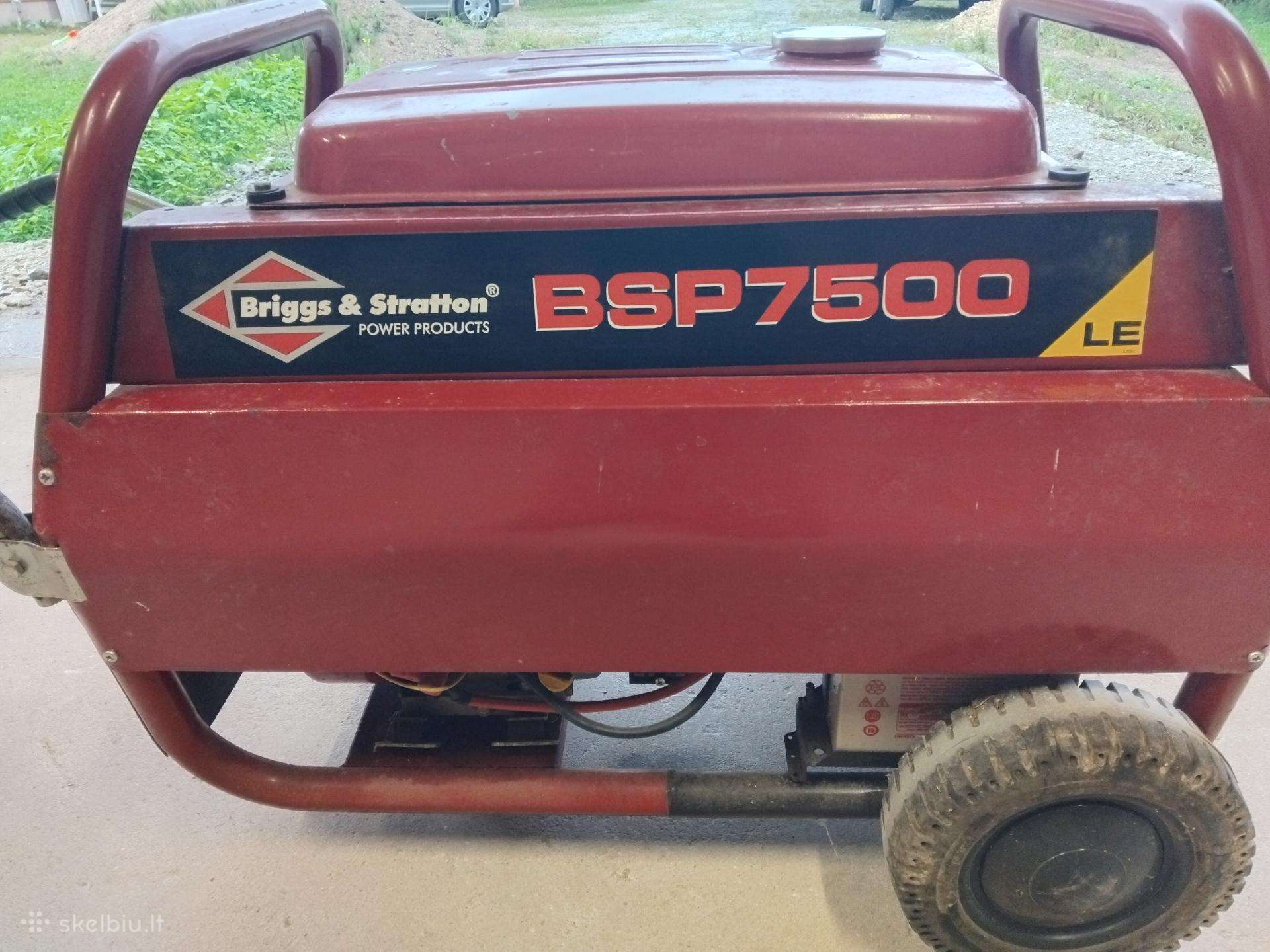 Generatorius Briggs 7.5kw