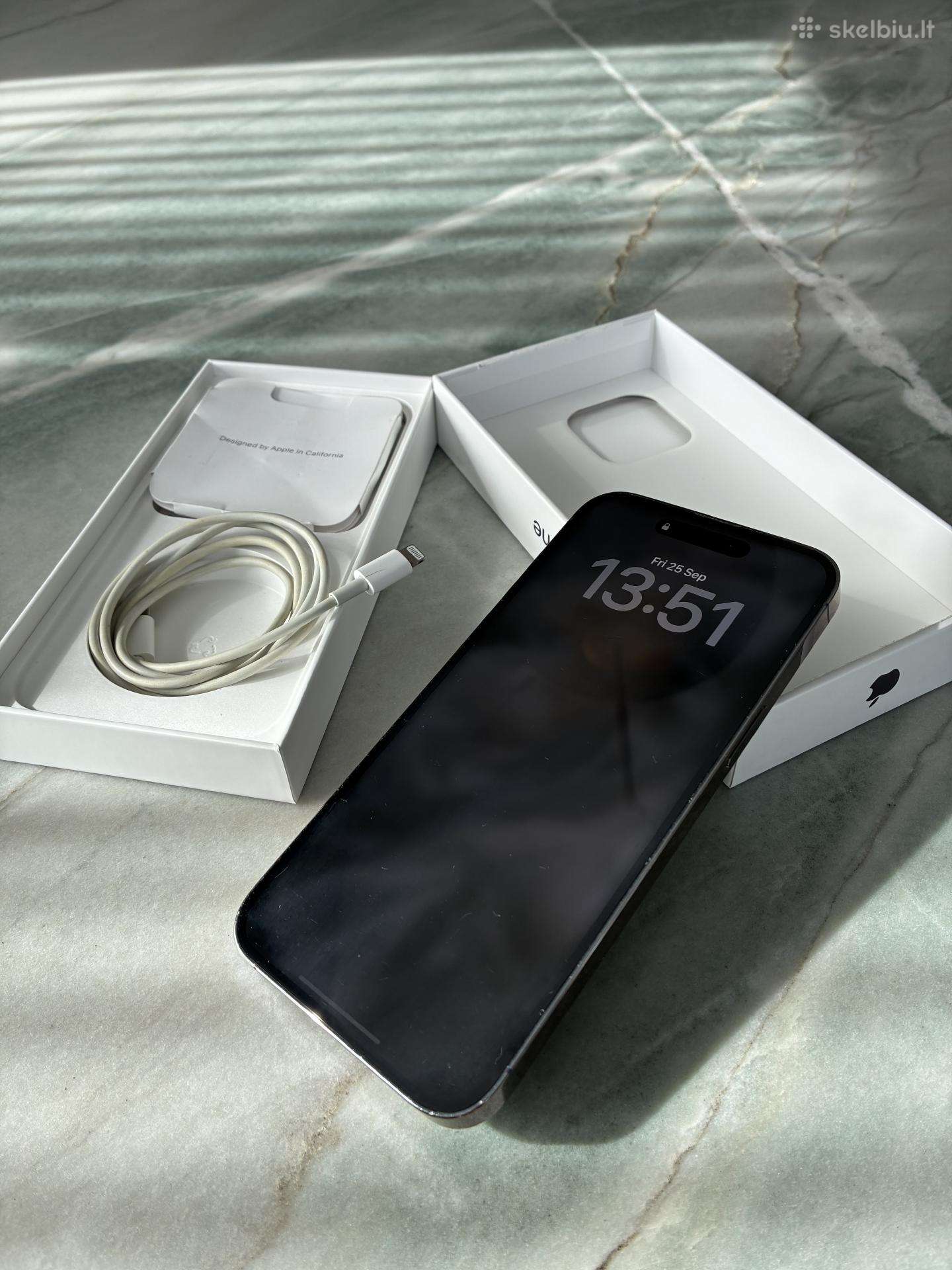 Parduodamas iPhone Pro Max 14 128gb Deep Purple