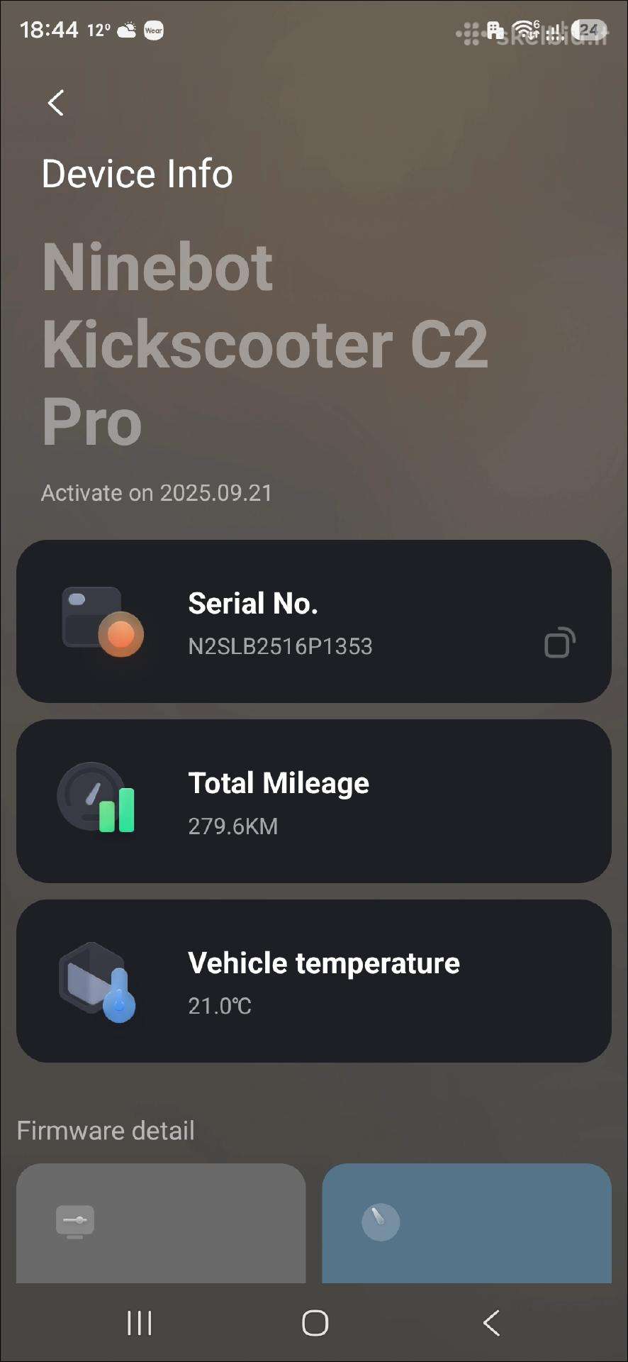 Elektrinis paspirtukas Segway C2 Pro