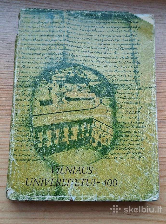 Knyga 1979m. Vilniaus universitetui - 400