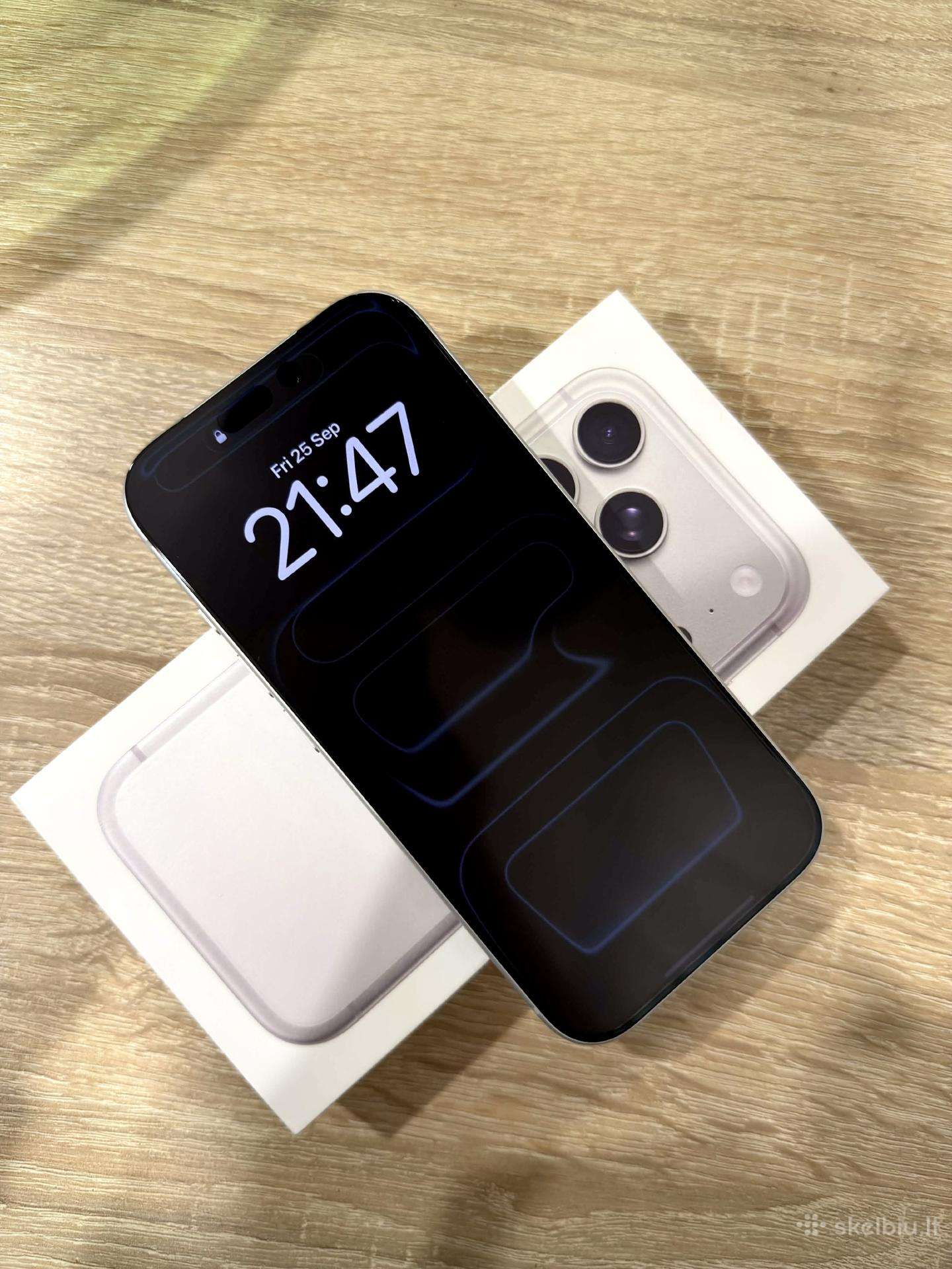 iPhone 17 Pro 256gb 100% baterija Tele2 garantija
