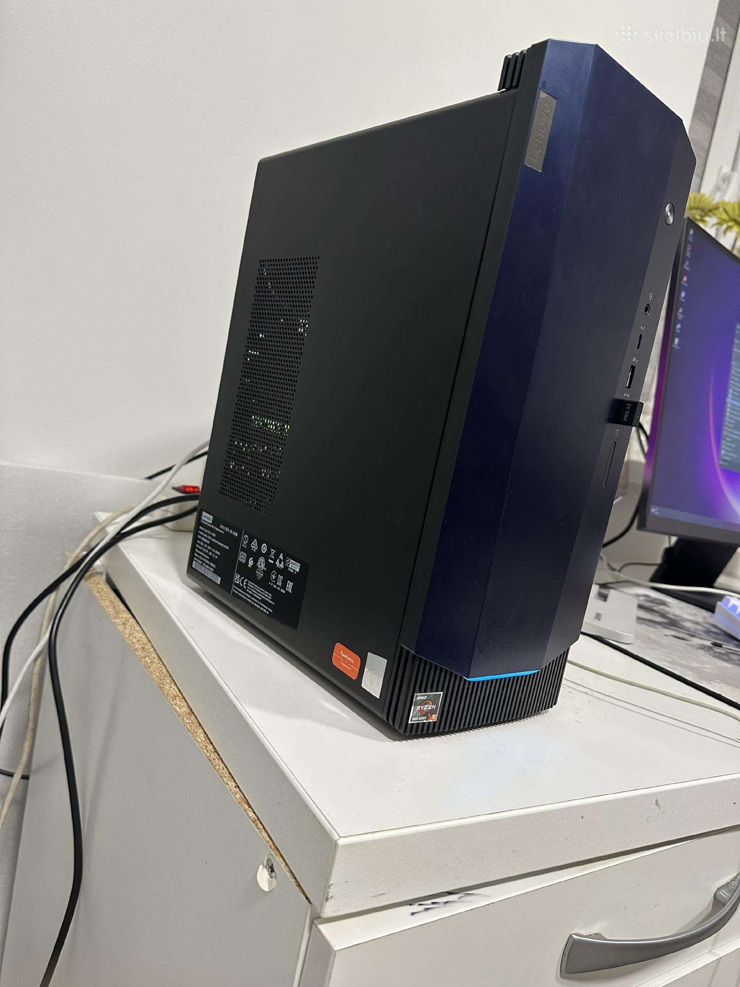 Žaidimų kompiuteris Rtx 3060/ryzen 5 5600g/16gb