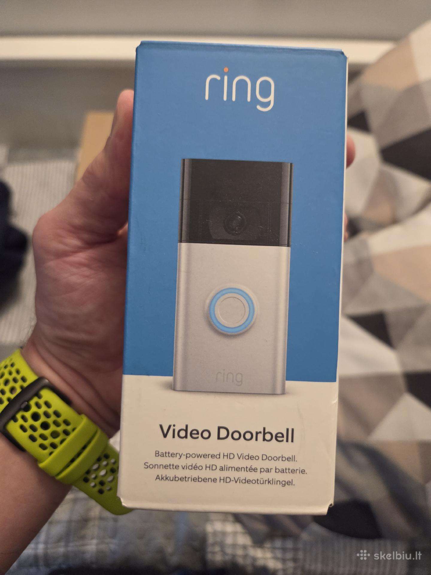 Ring duru skambutis su kamera gen 2