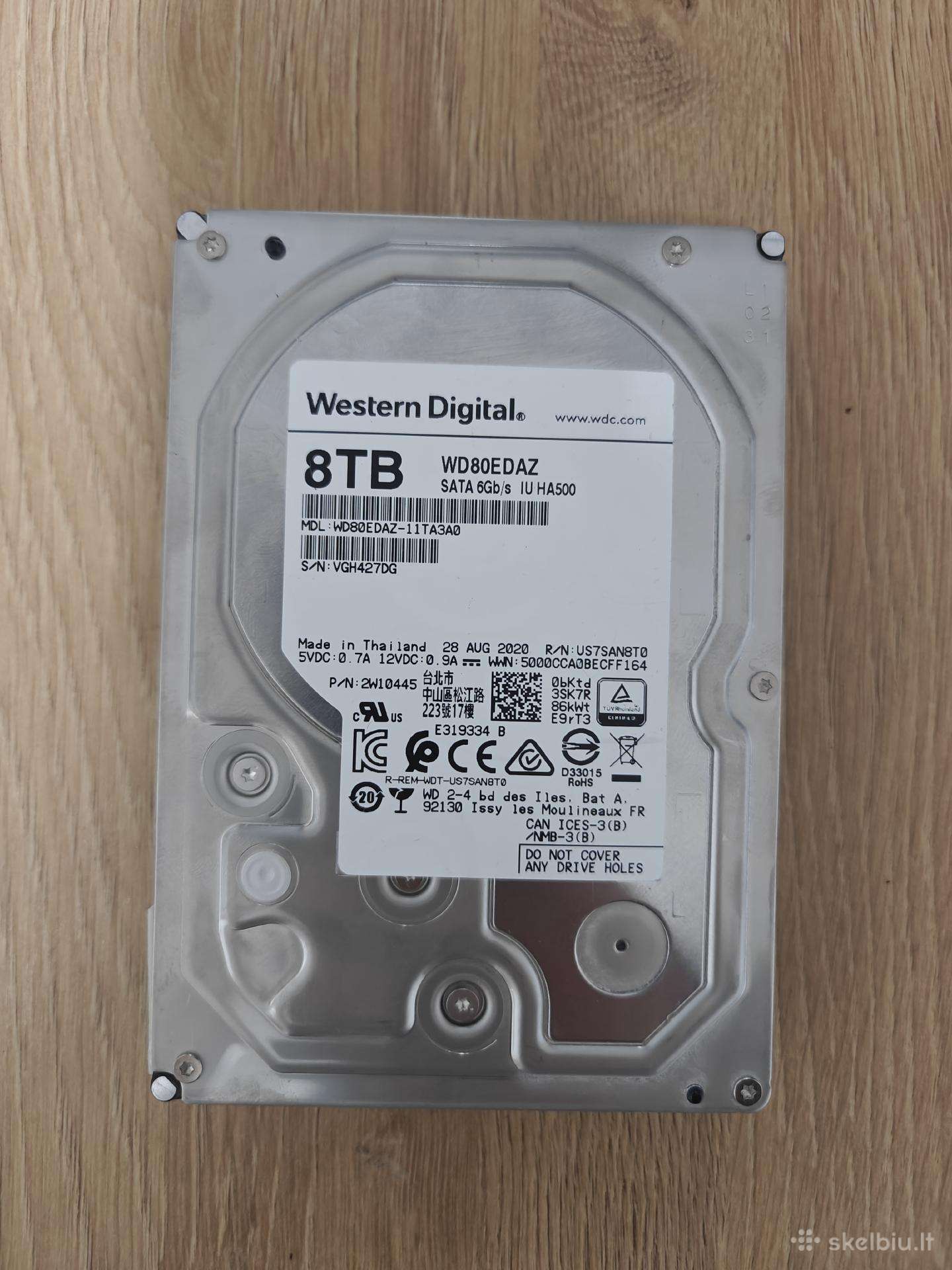 Western Digital 8tb