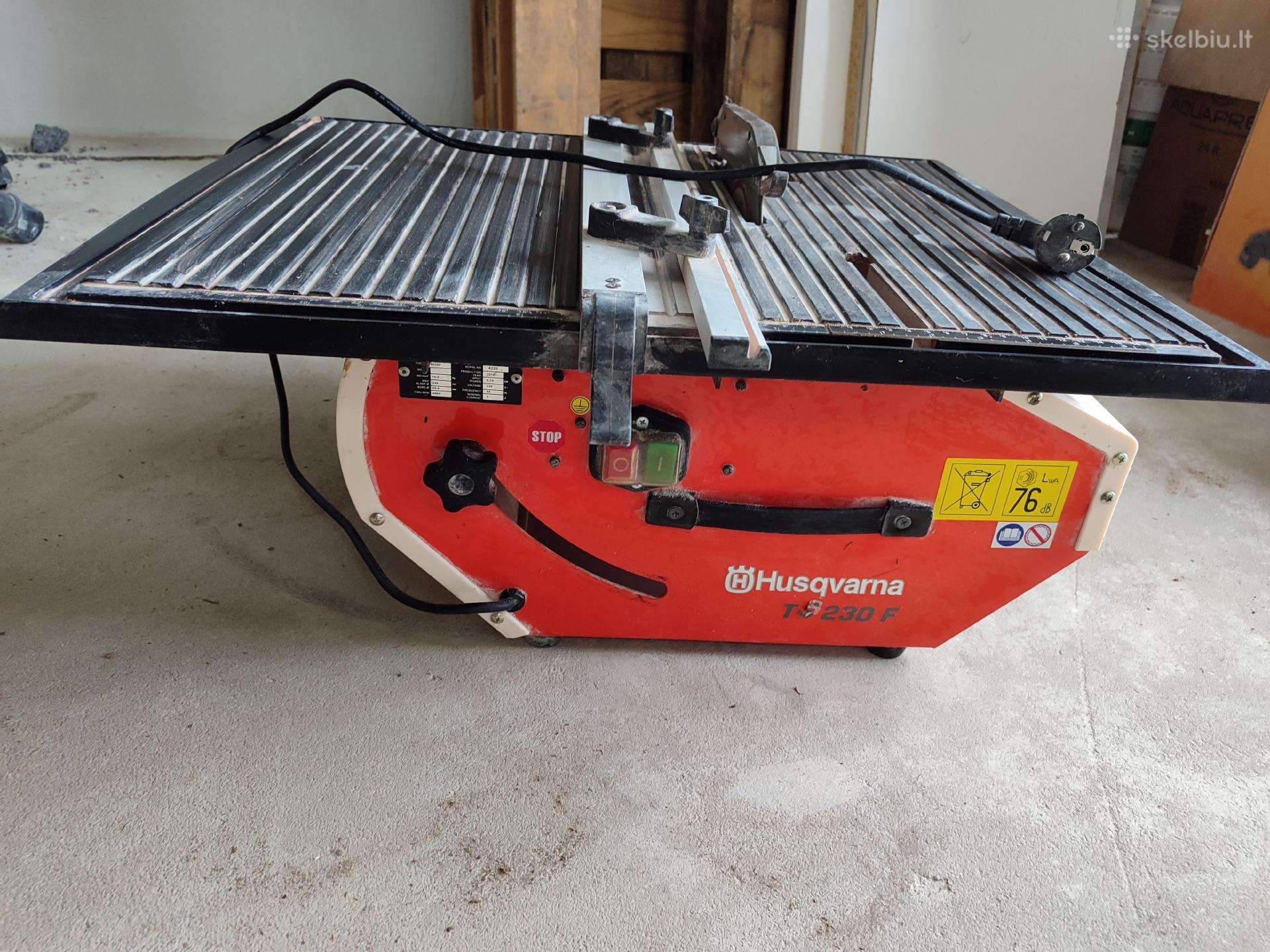 Husqvarna Ts230f plytelių pjovimo staklės
