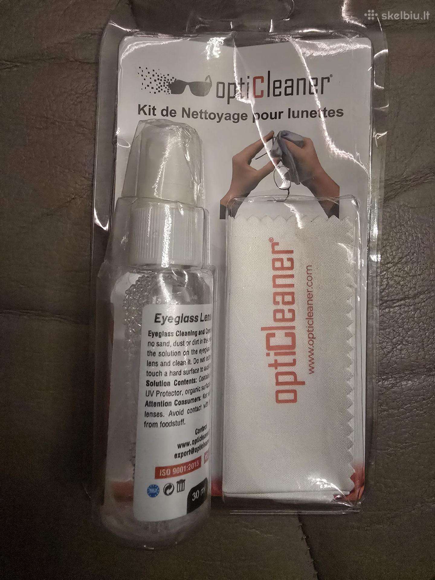 Opticleaner akinių valymo rinkinys 30 ml