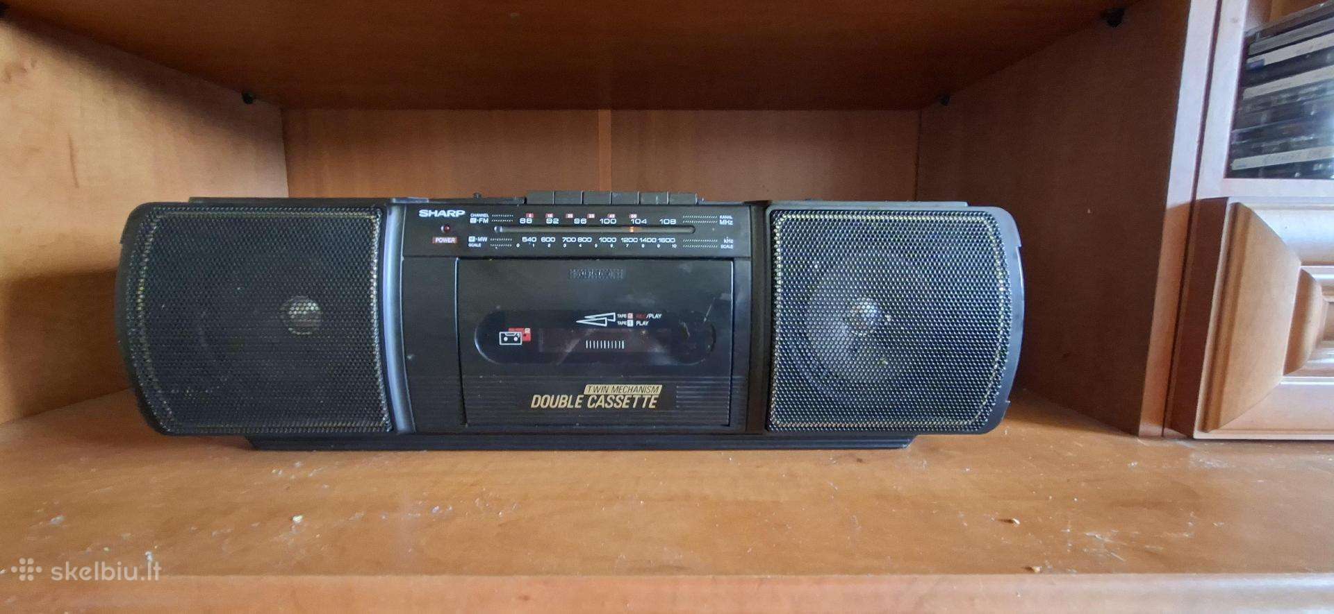 Kasečių grotuvas- radija