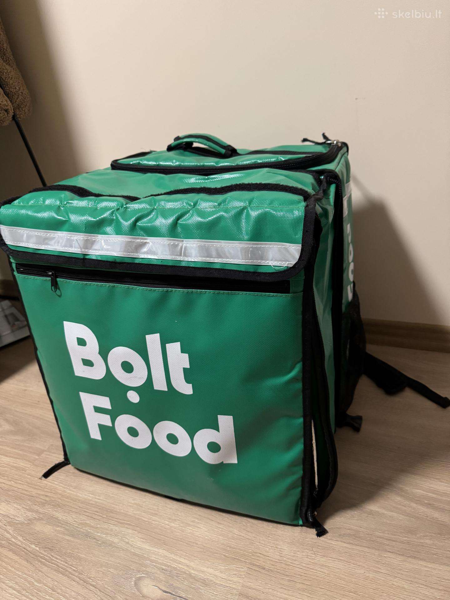 Bolt Food kurjerio kuprinė dviračiui