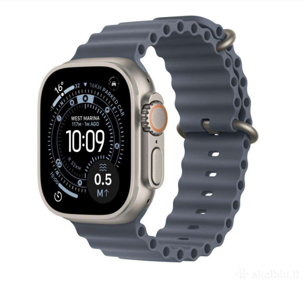 Apple Watch Ultra 3 Natural Titanium Case
