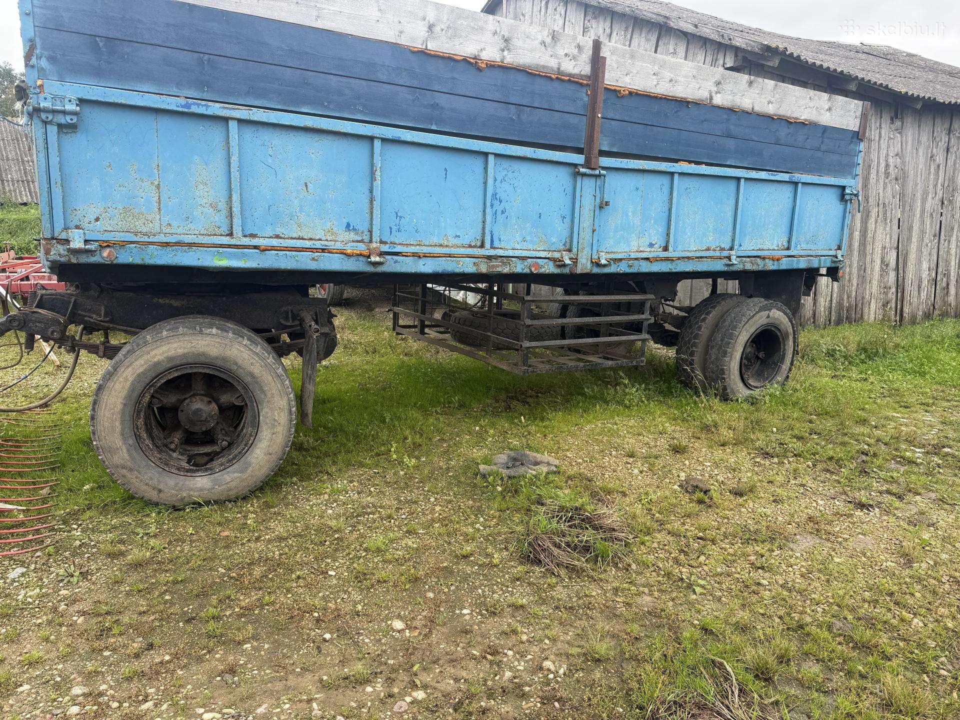 Parduodu dvi priekabas Kamaz ne savivarte
