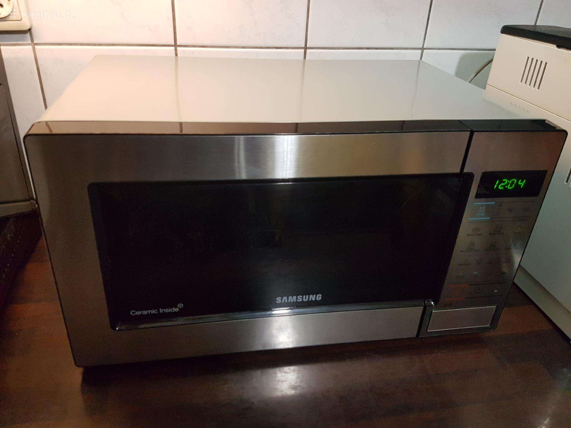 Samsung mėlynos keramikos mikrobangų krosnelė