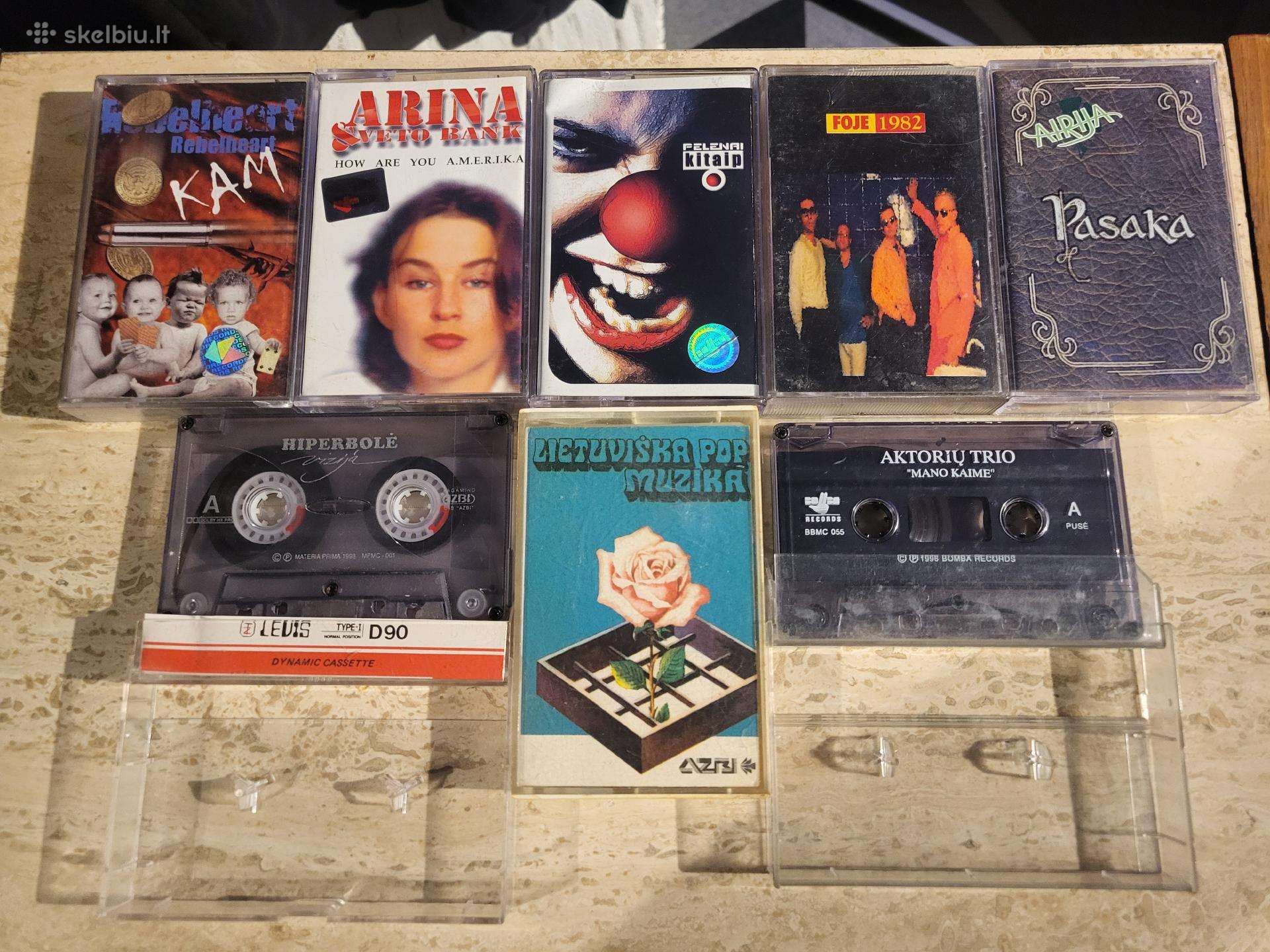 Audio kasetės