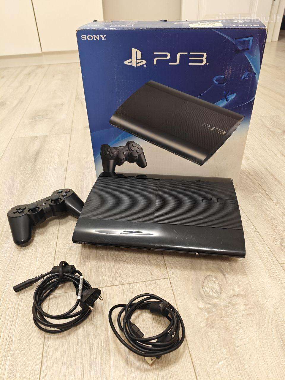 PS3 Superslim 1tb Atrištas