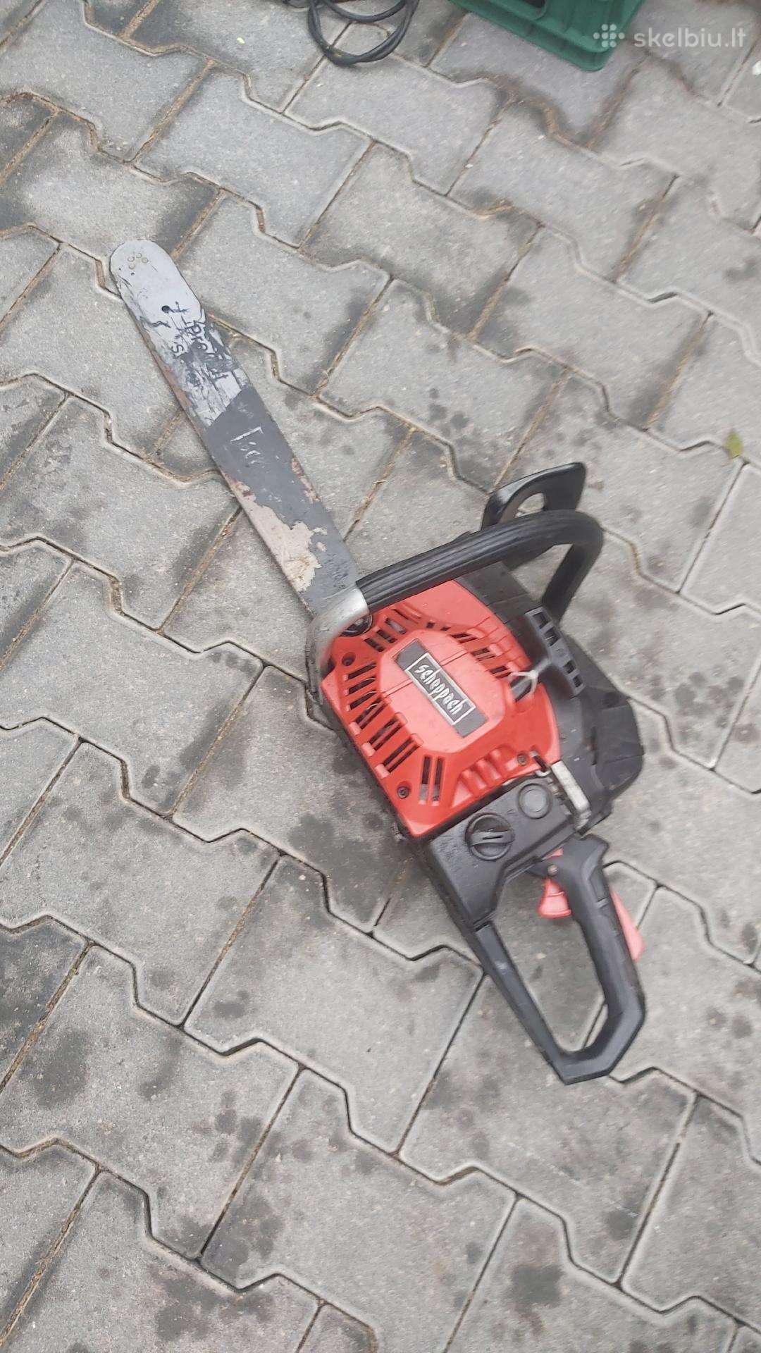 Benzininis pjūklas Scheppach csp530s