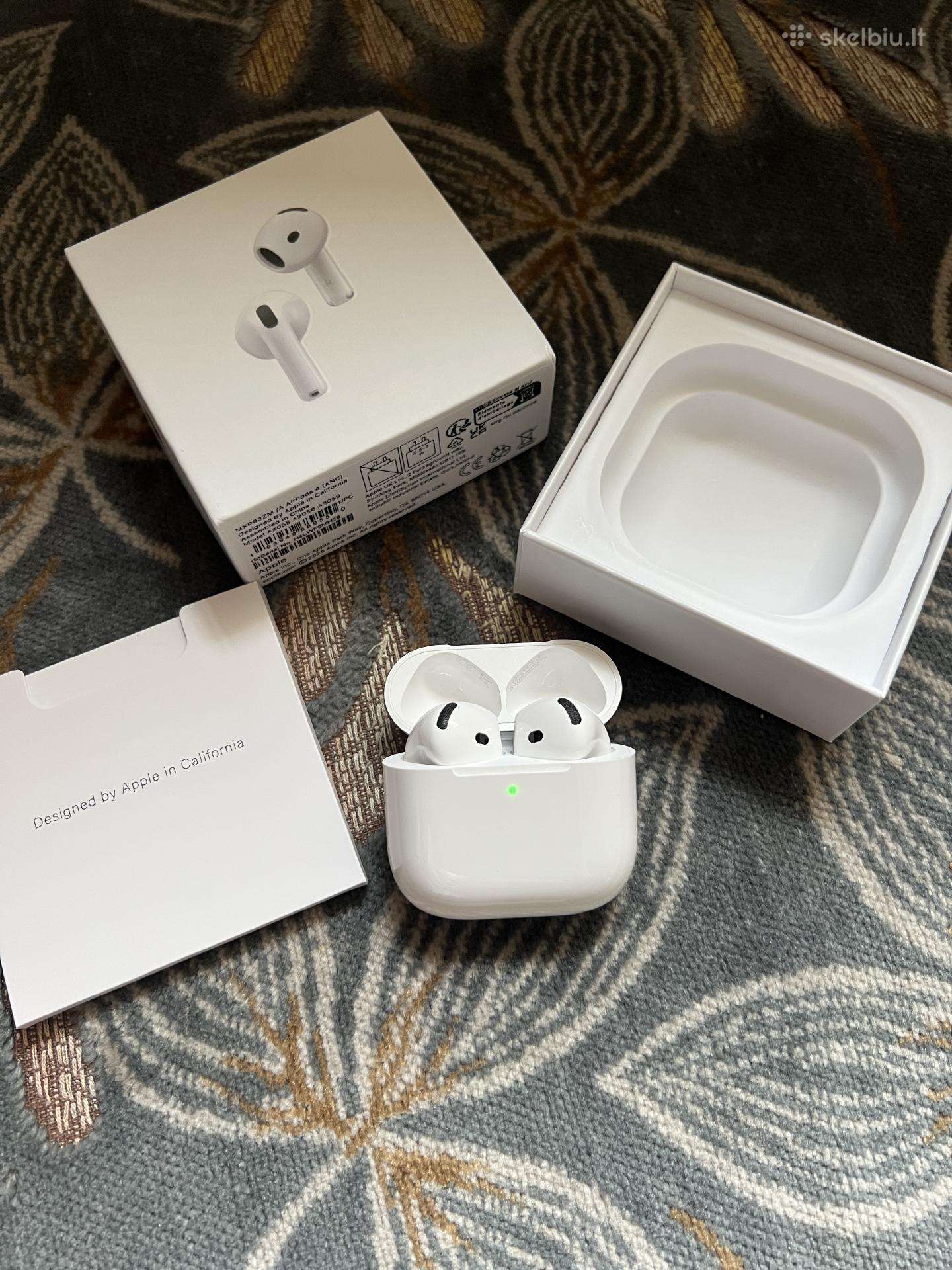 Airpods 4 (Anc) belaidės ausinės