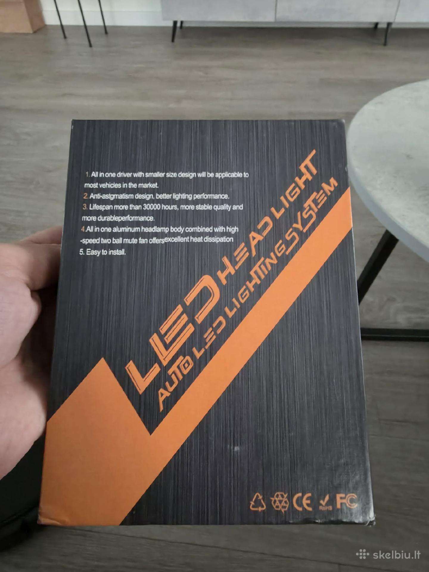 Automobilio lemputės LED H4