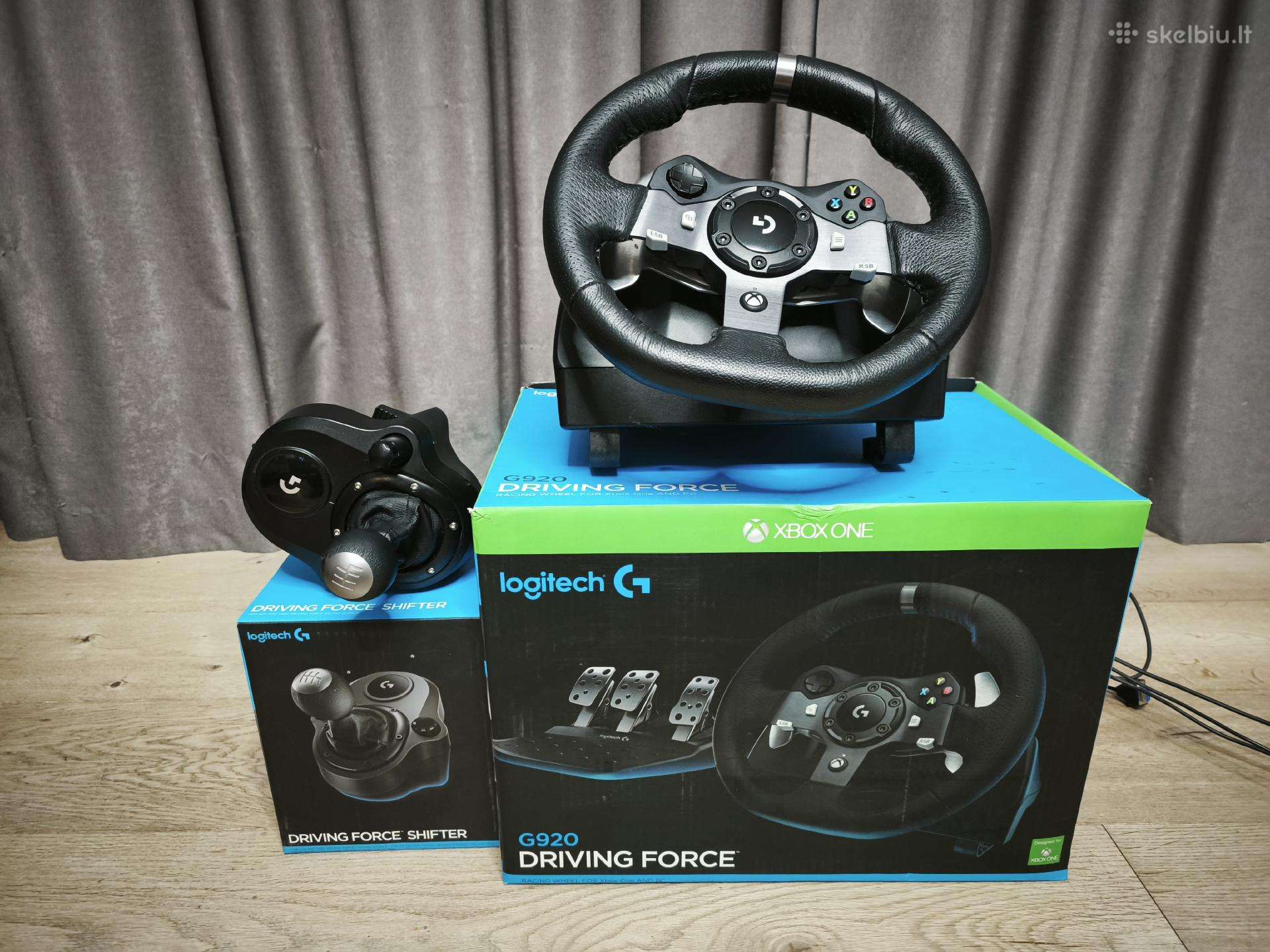 Logitech G920 ir Driving Forceshifter