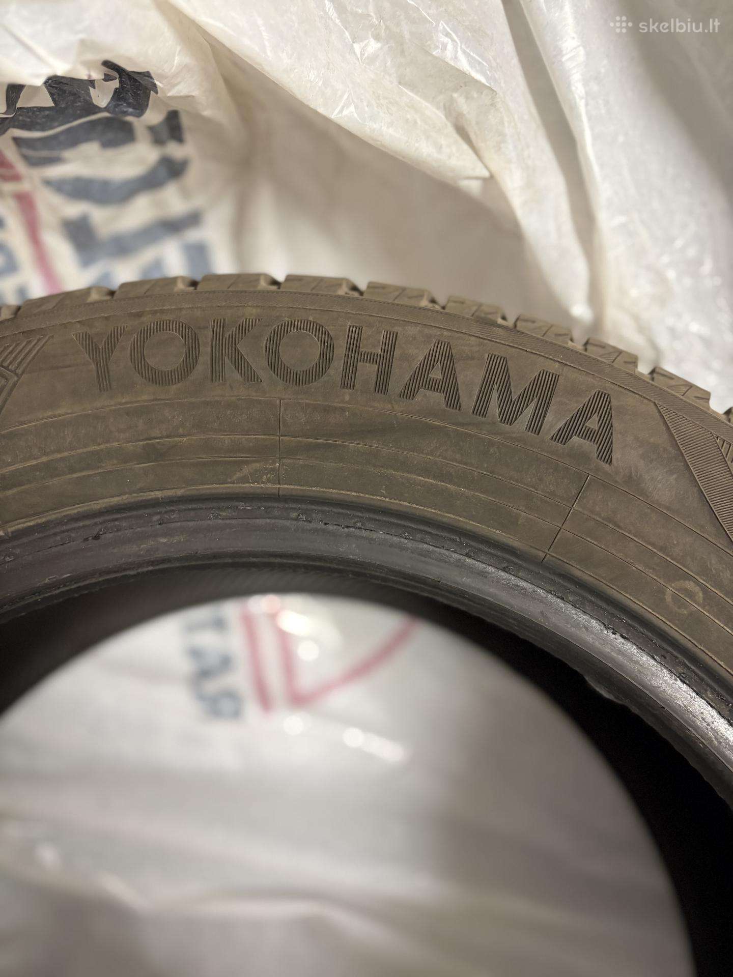 Mažai naudotos naujos žieminės Yokohama padangos