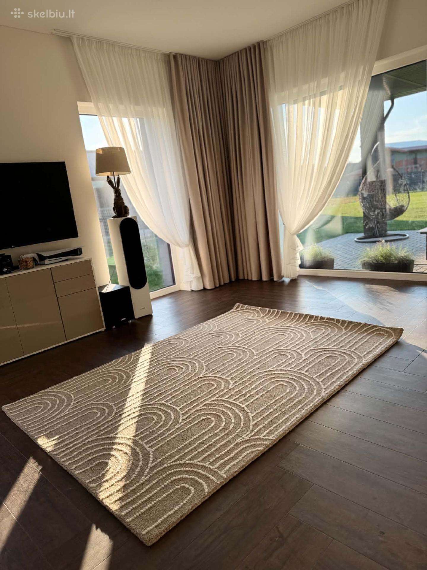 Smlio spalvos kilimas 160x230