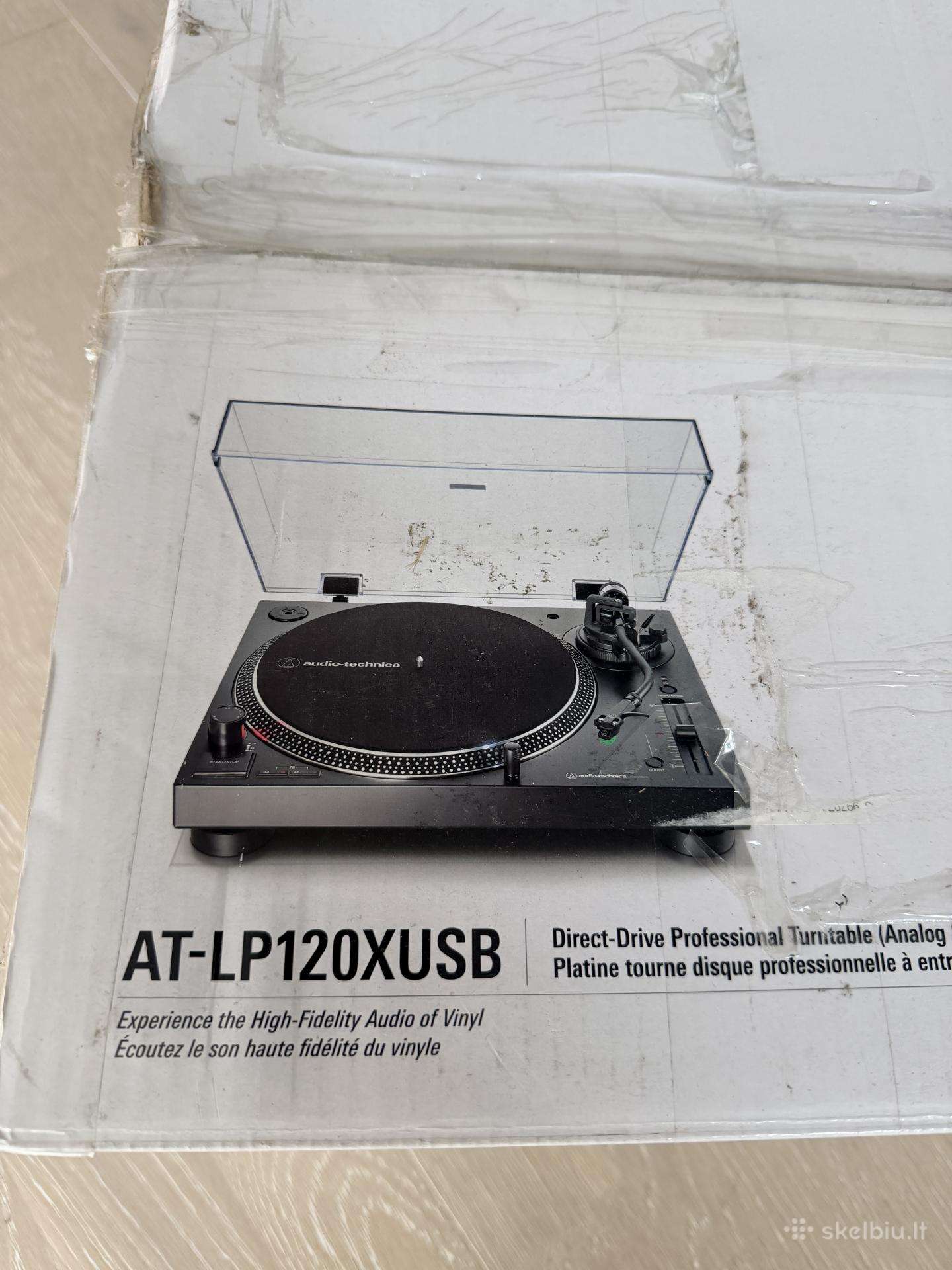Audio-technica At-lp120xusb vinil.plokšt.grotuvas