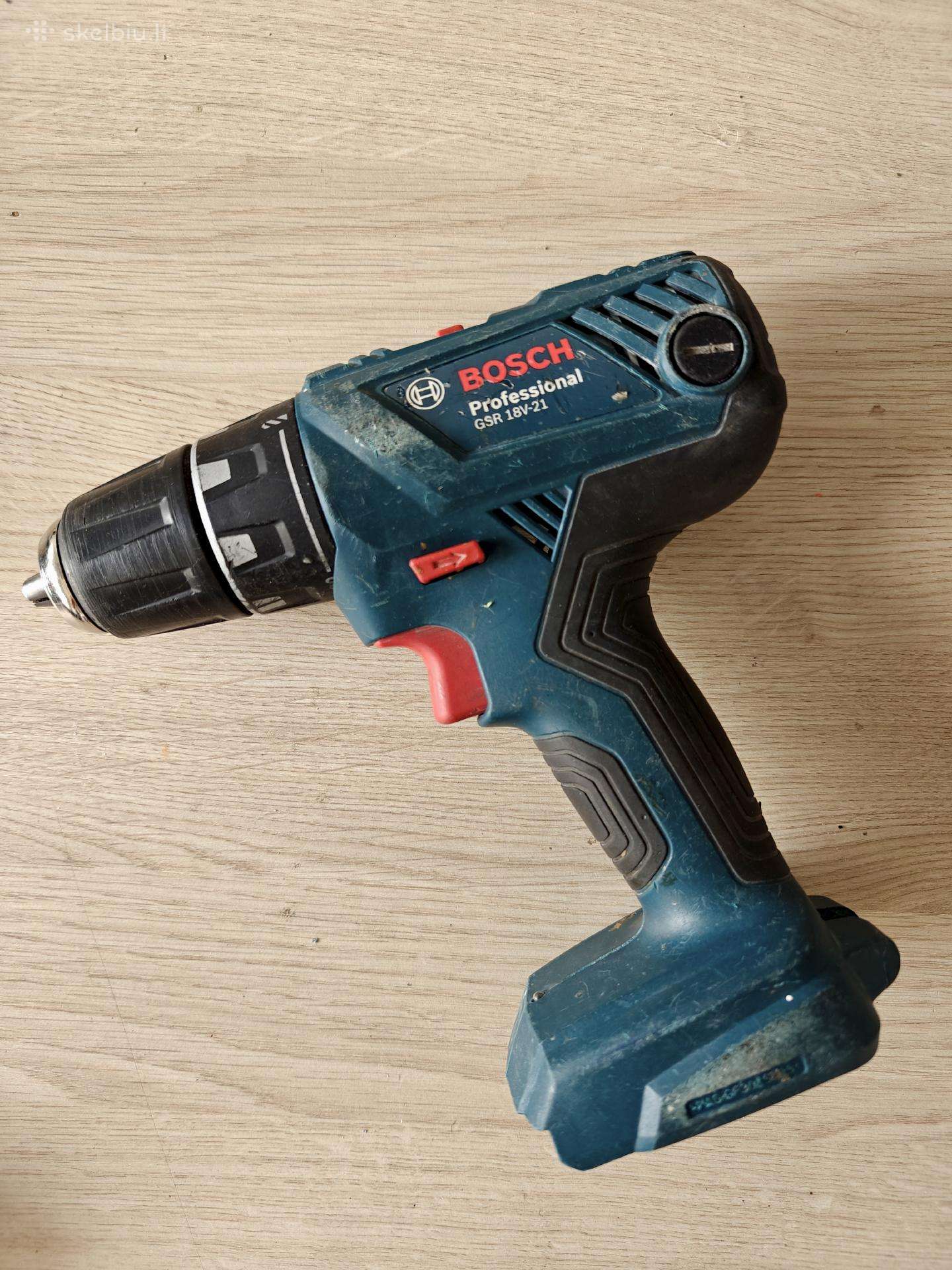 Bosch Pro 18v suktuvas Gsr 18v-21