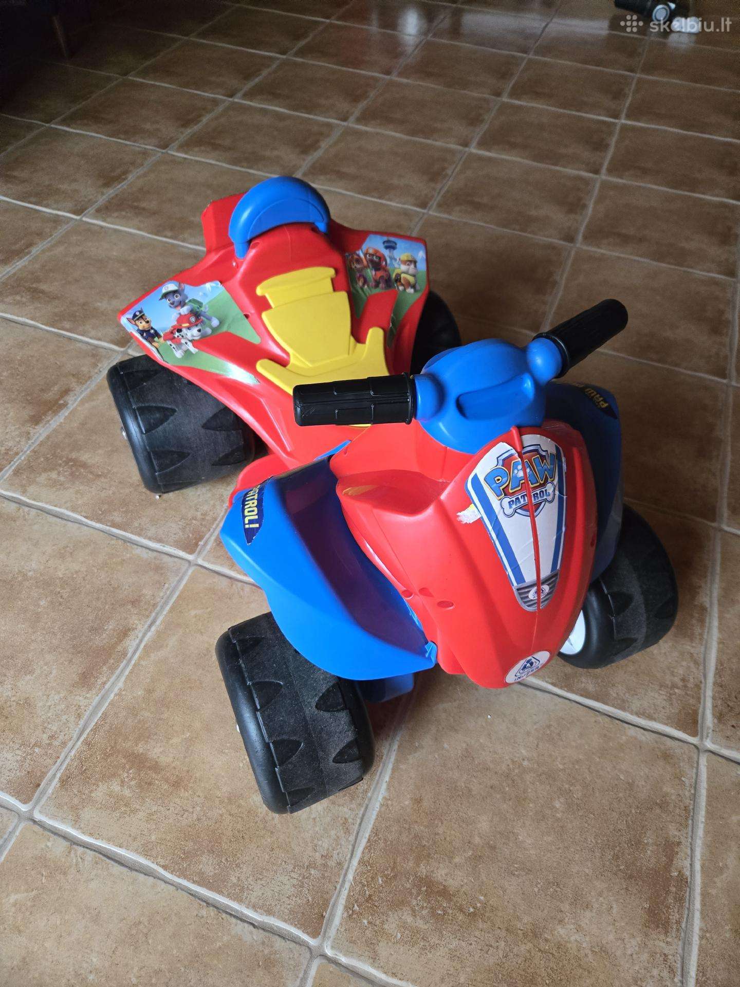 Elektrinis keturratis Injusa Paw Patrol 6v