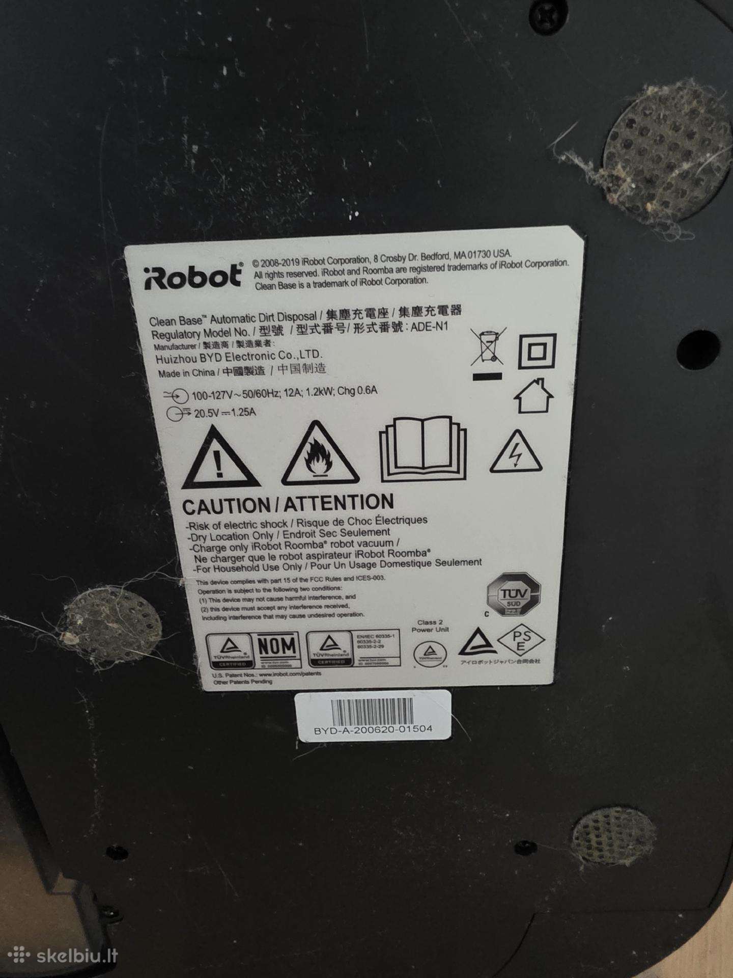 Naudotas Irobot romba i7 + Irobot Brava