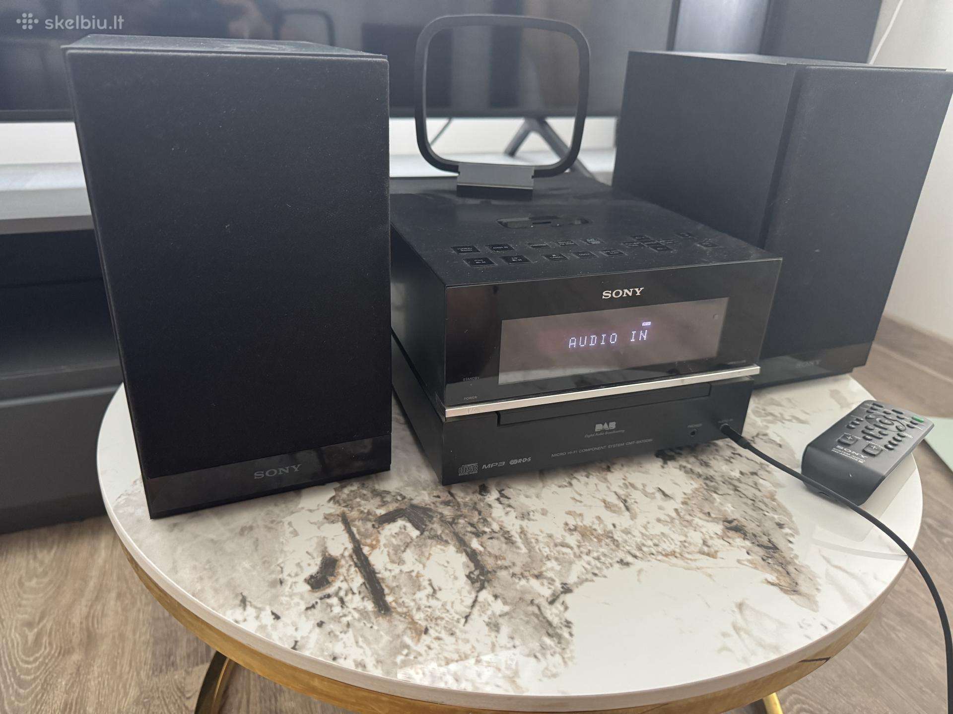 Muzikinis centras Sony. Garso kokybe gera!