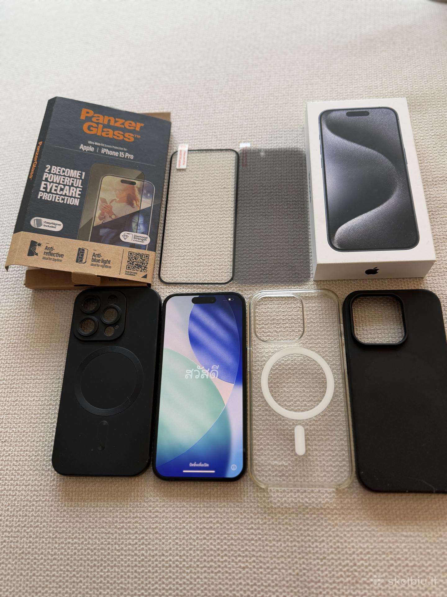 iPhone 15 Pro 256gb Blue Titanium