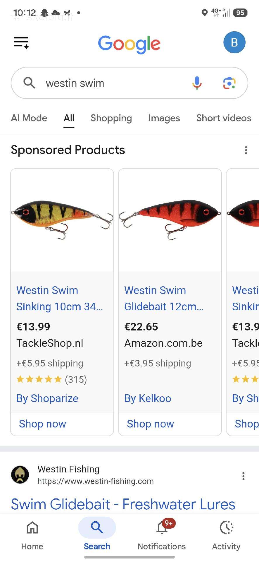 Ieskau westin swim