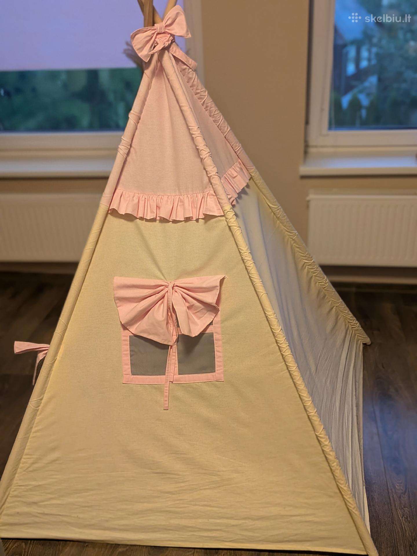 Montessori stiliaus tipi palapinė(kambario)