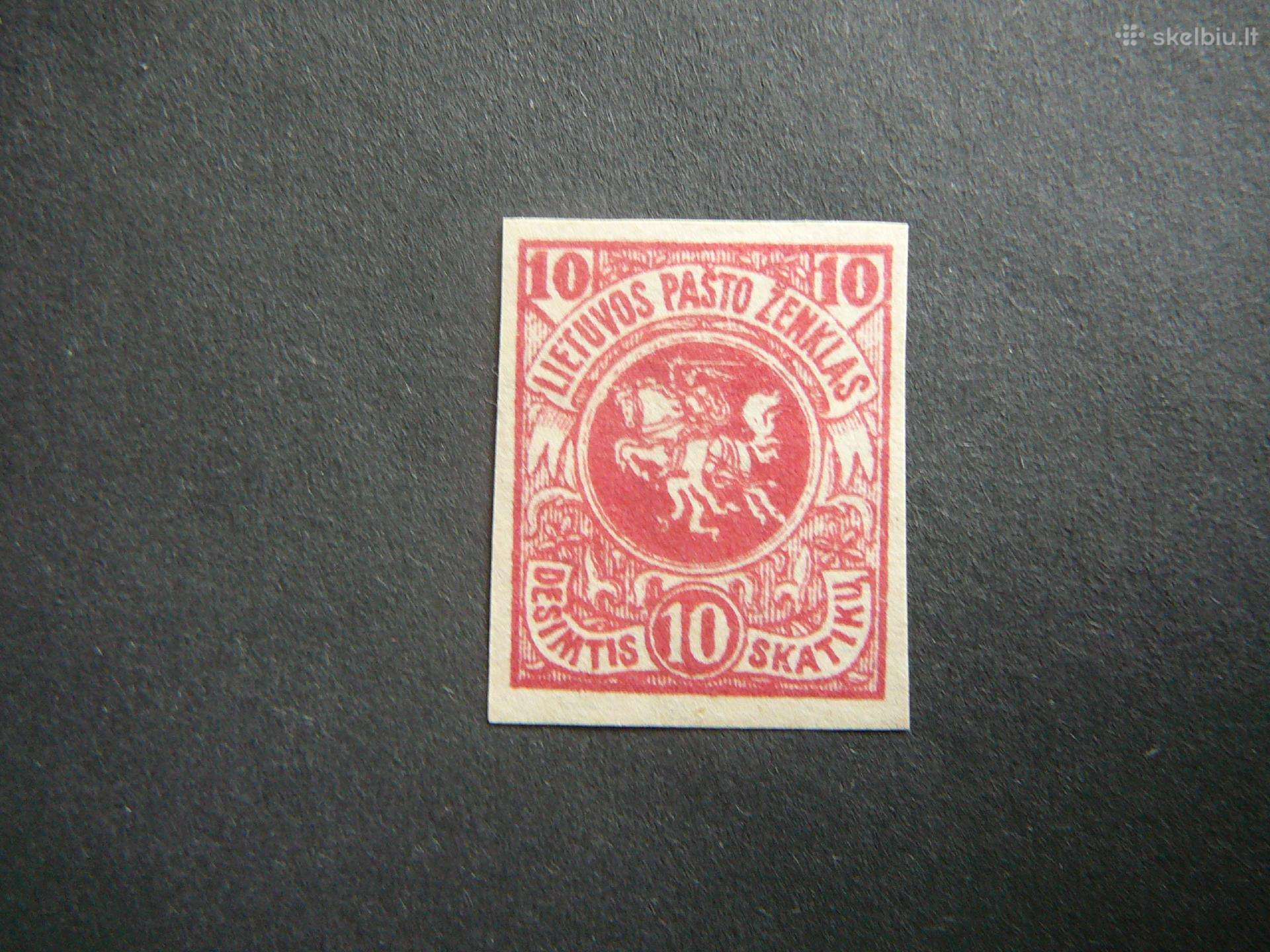Lietuva 1919 III Berlyno laida Arkliai lit40sb