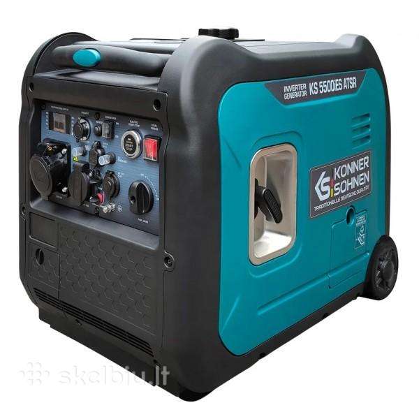 Benzininis inverterinis generatorius Ks 5500ie Sa