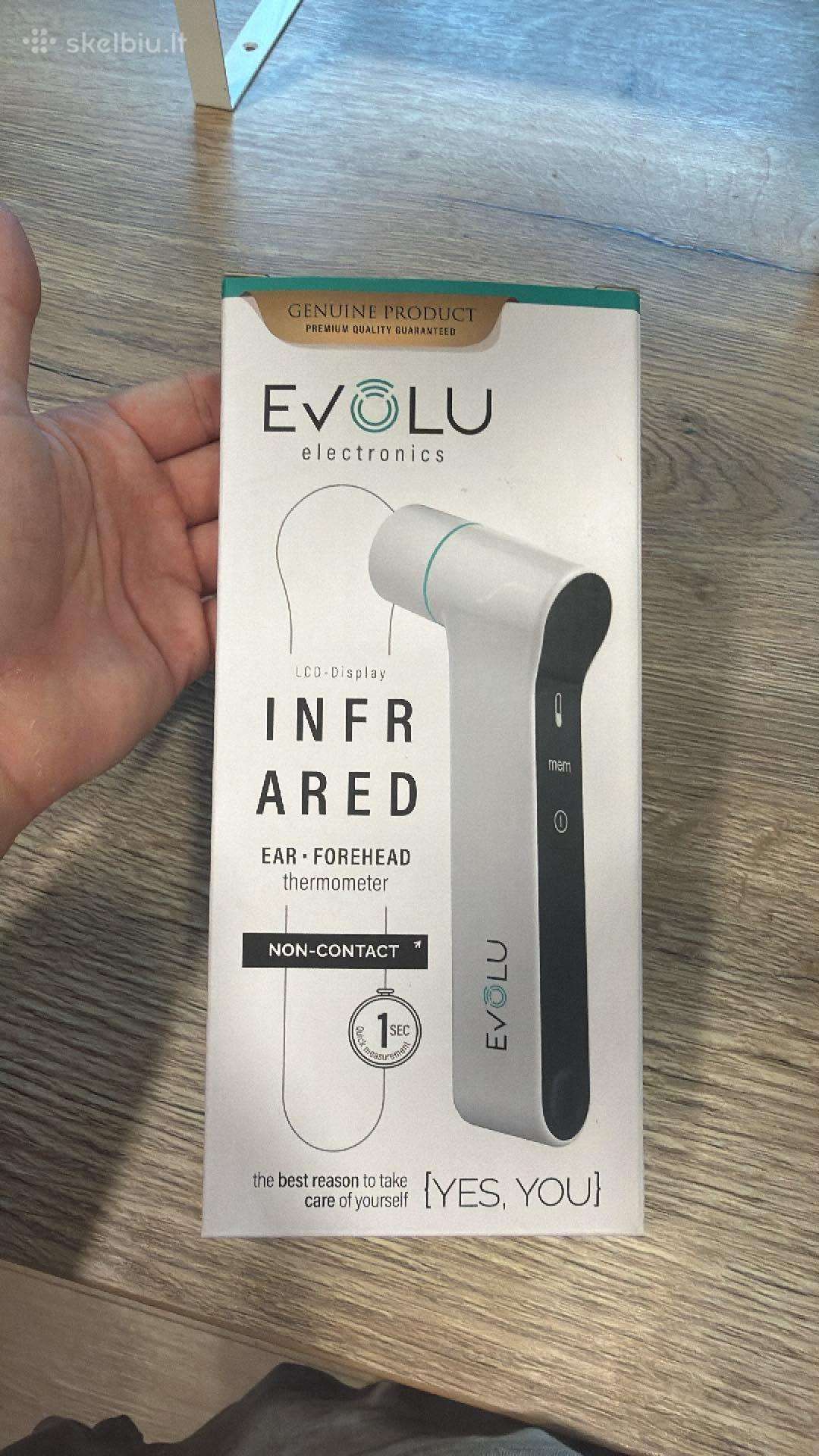 Parduodamas Evolu termometras